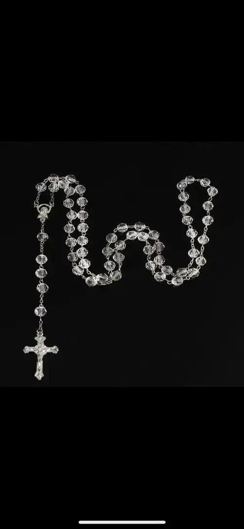 Jewelry Victoria Pearl Imitation White Crystal Beads Necklace Size ONE SIZE - 3 Thumbnail
