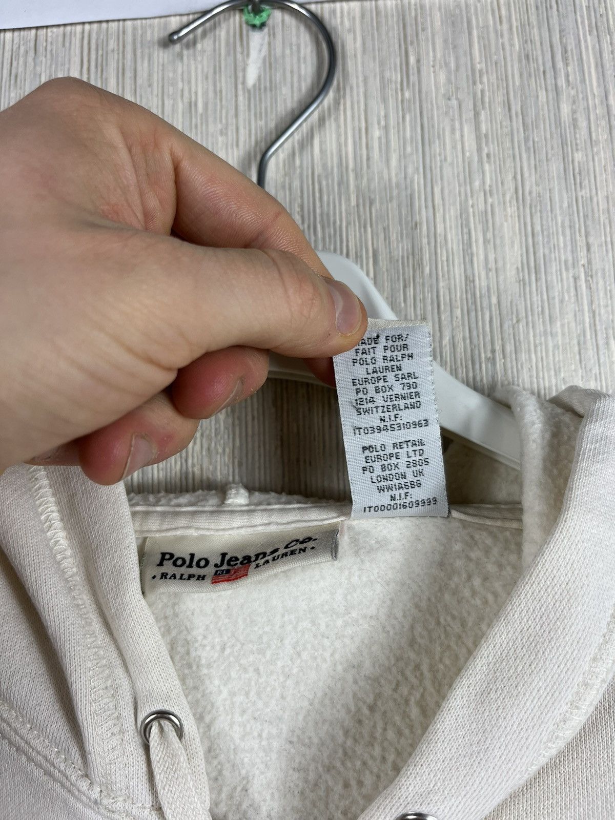Polo Ralph Lauren × Vintage Vintage Polo Ralph Lauren jeans y2k zip hoodie sweatshirt Size M / US 6-8 / IT 42-44 - 14 Thumbnail
