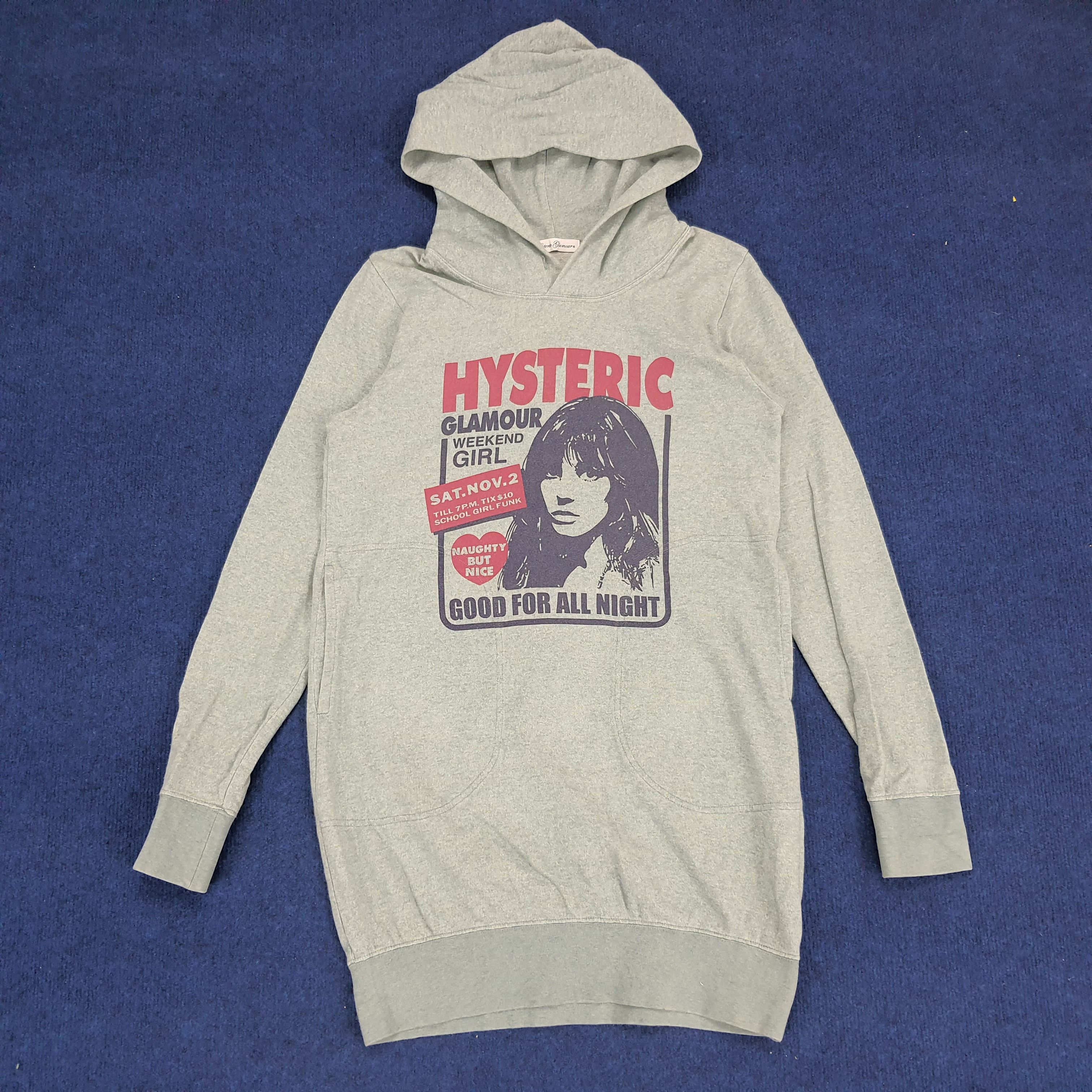 Hysteric Glamour × Japanese Brand Vintage Hysteric Glamour Trench Sweatshirt Hoodies Size XS / US 0-2 / IT 36-38 - 1 Thumbnail