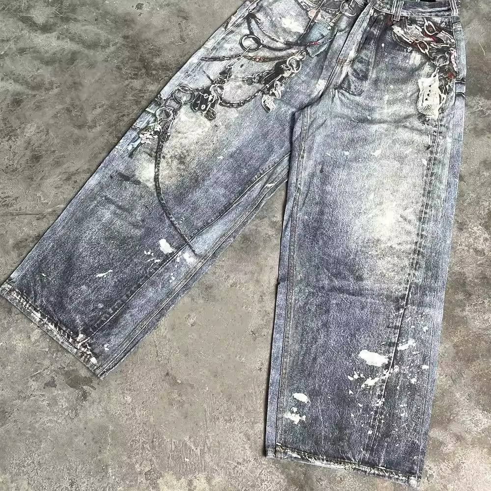 Japanese Brand × Vintage graphic jeans Size US 36 / EU 52 - 4 Thumbnail