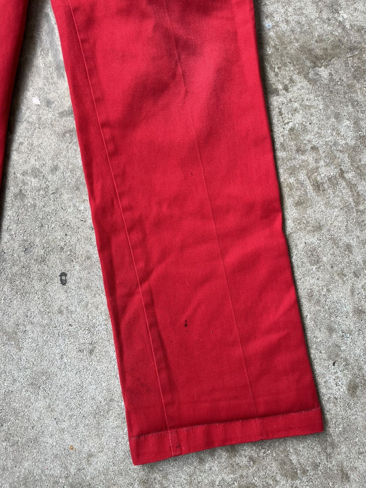 Dickies Rare Vintage Red Dickies Pants Size US 30 / EU 46 - 3 Thumbnail