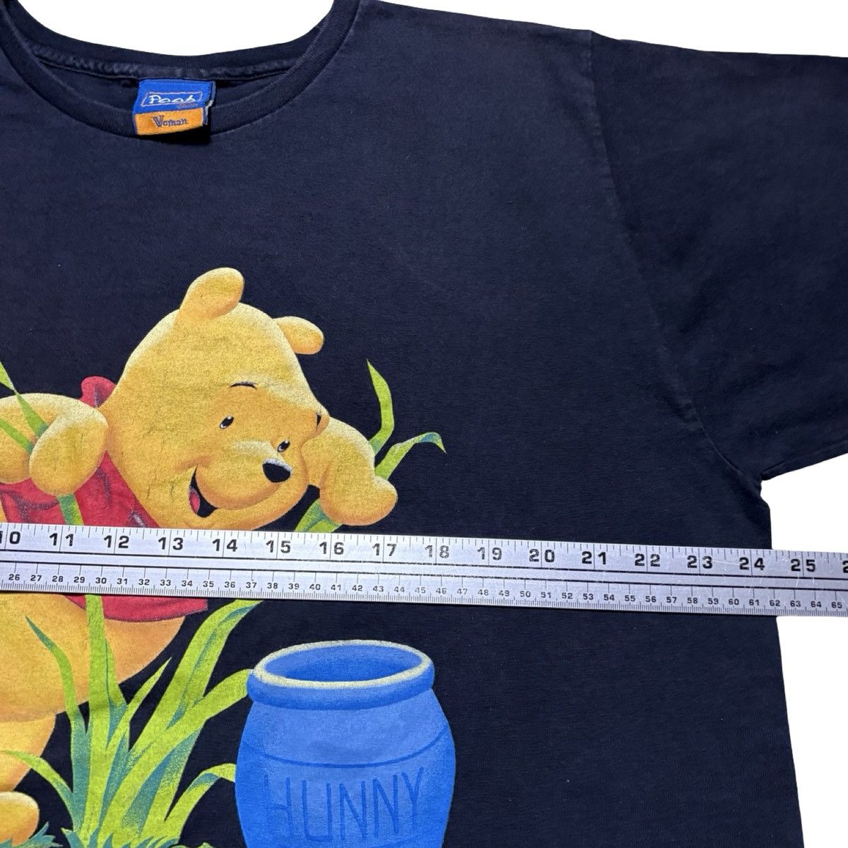 Disney Vintage Winnie The Pooh Graphic T Shirt Black Womens XL Size XL / US 12-14 / IT 48-50 - 4 Thumbnail