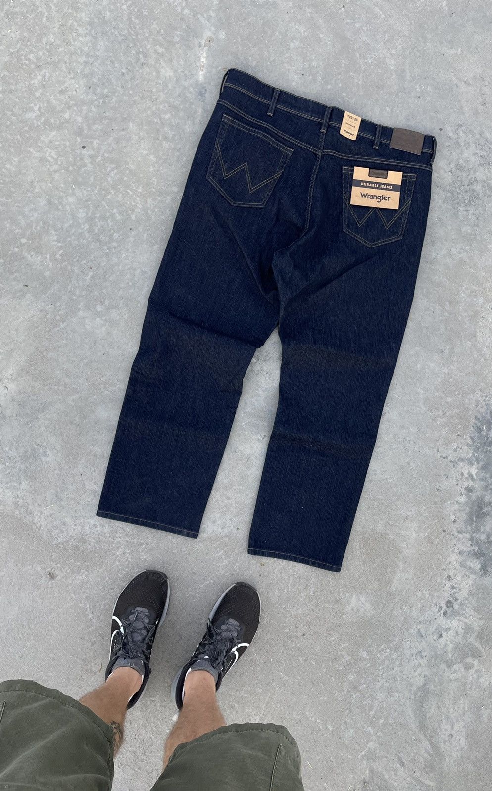 Vintage Wrangler Jeans Wash Durable Y2k Baggy Denim Jeans Size US 38 / EU 54 - 4 Thumbnail