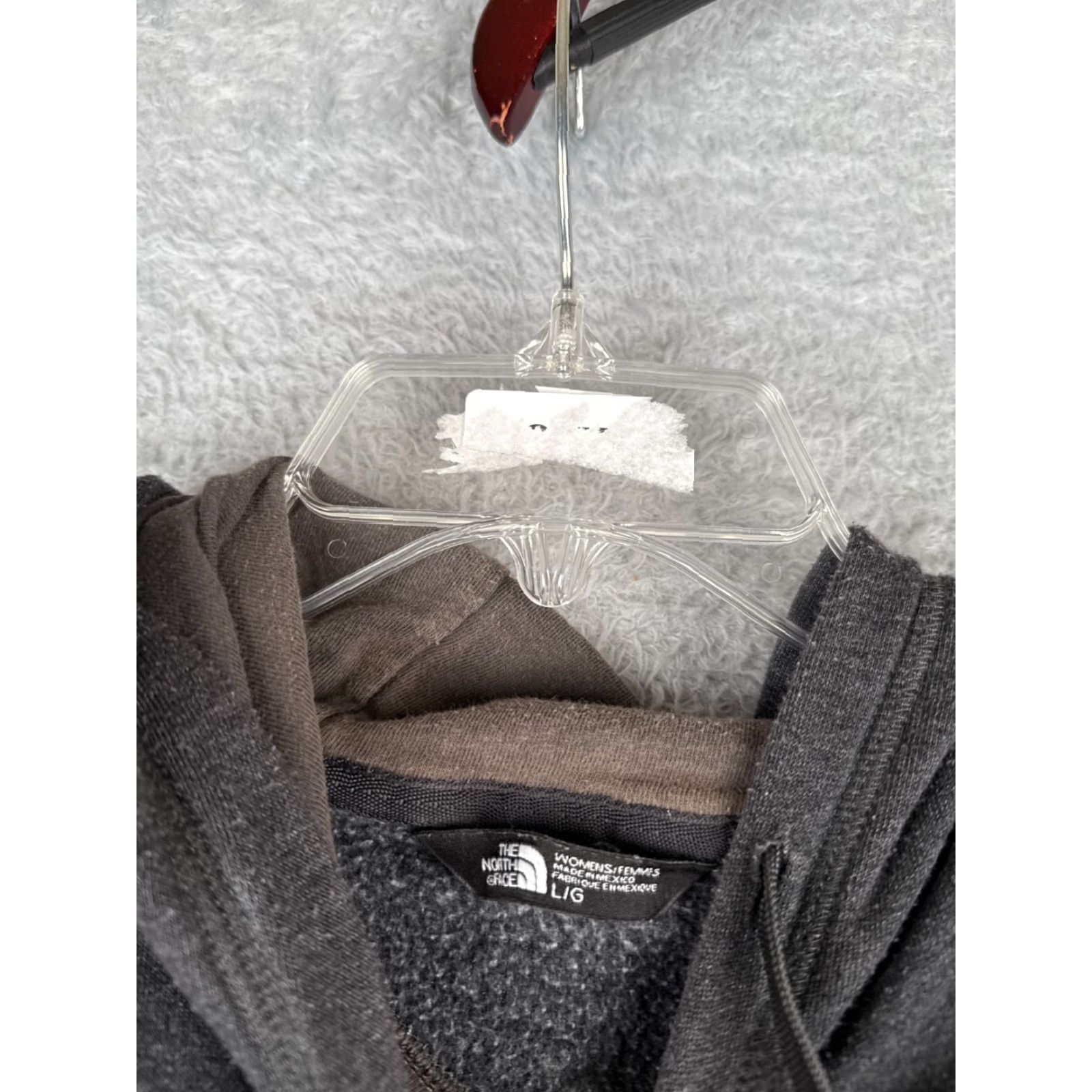 The North Face The North Face Hoodie Womens L Gray Pullover Pockets Cotton Blend Shirt? Size L / US 10 / IT 46 - 7 Thumbnail