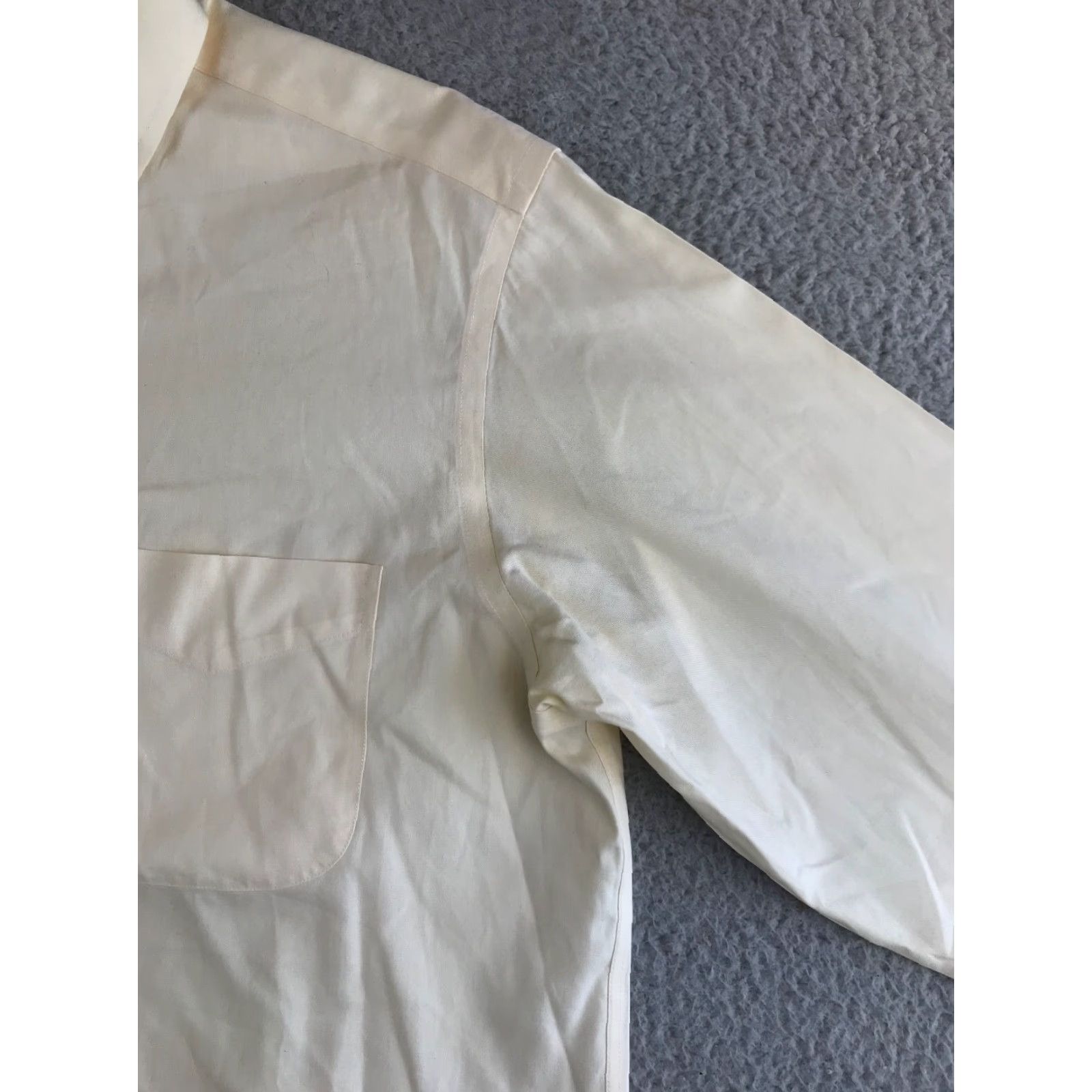Brooks Brothers Brooks Brothers Shirt Mens 15.5 2/3 Pale Yellow Button-Down Long Sleeve Business Shirt Size US L / EU 52-54 / 3 - 5 Thumbnail