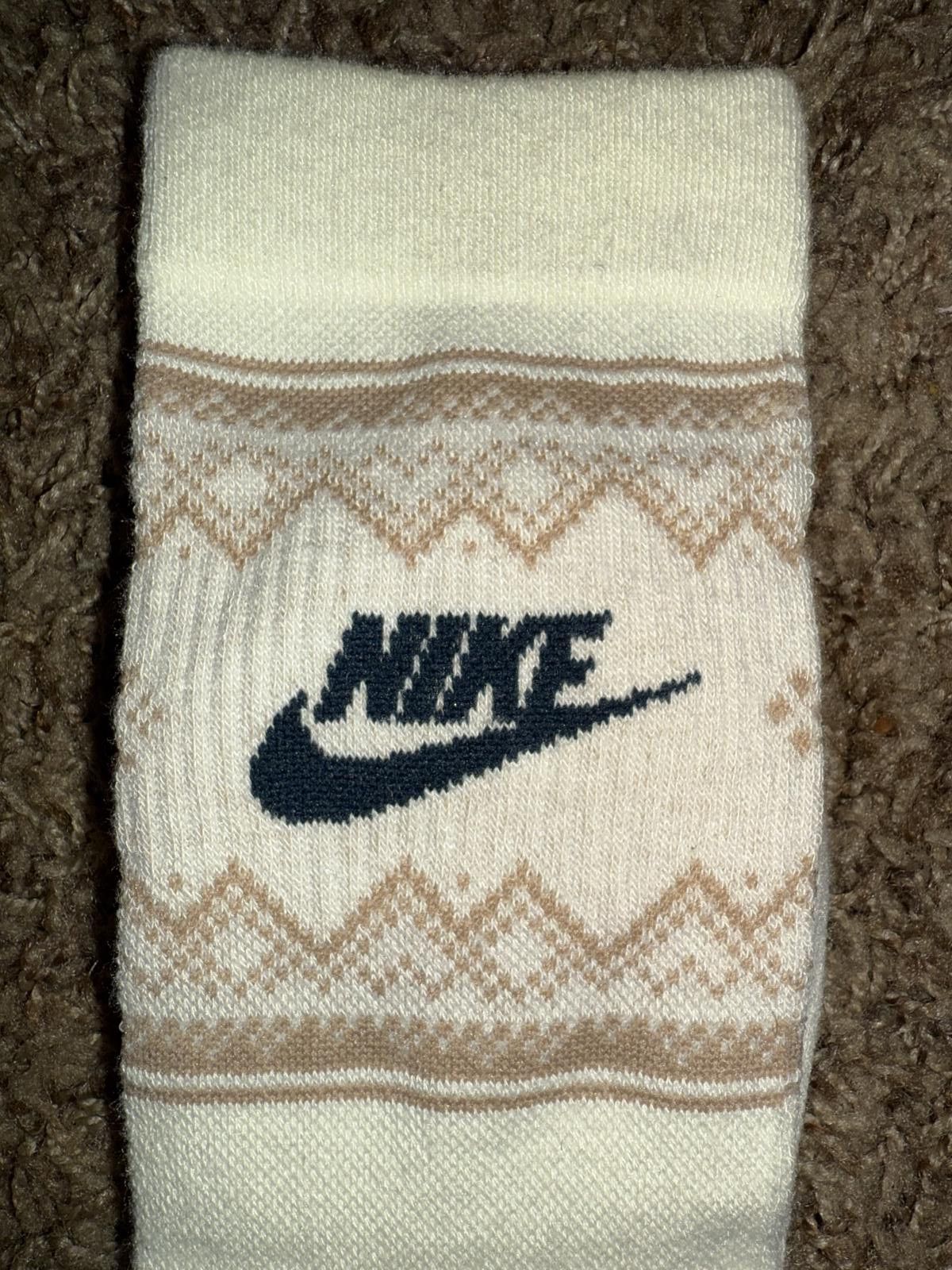 Nike Nike Unisex Everyday Essentials Fair Isle Crew Socks Size ONE SIZE - 3 Thumbnail