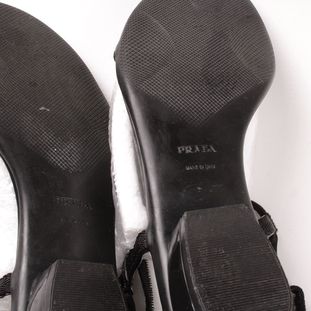 Prada Authentic Prada Black Patent Leather Floral Sandals Size US 9.5 / IT 39.5 - 15 Thumbnail