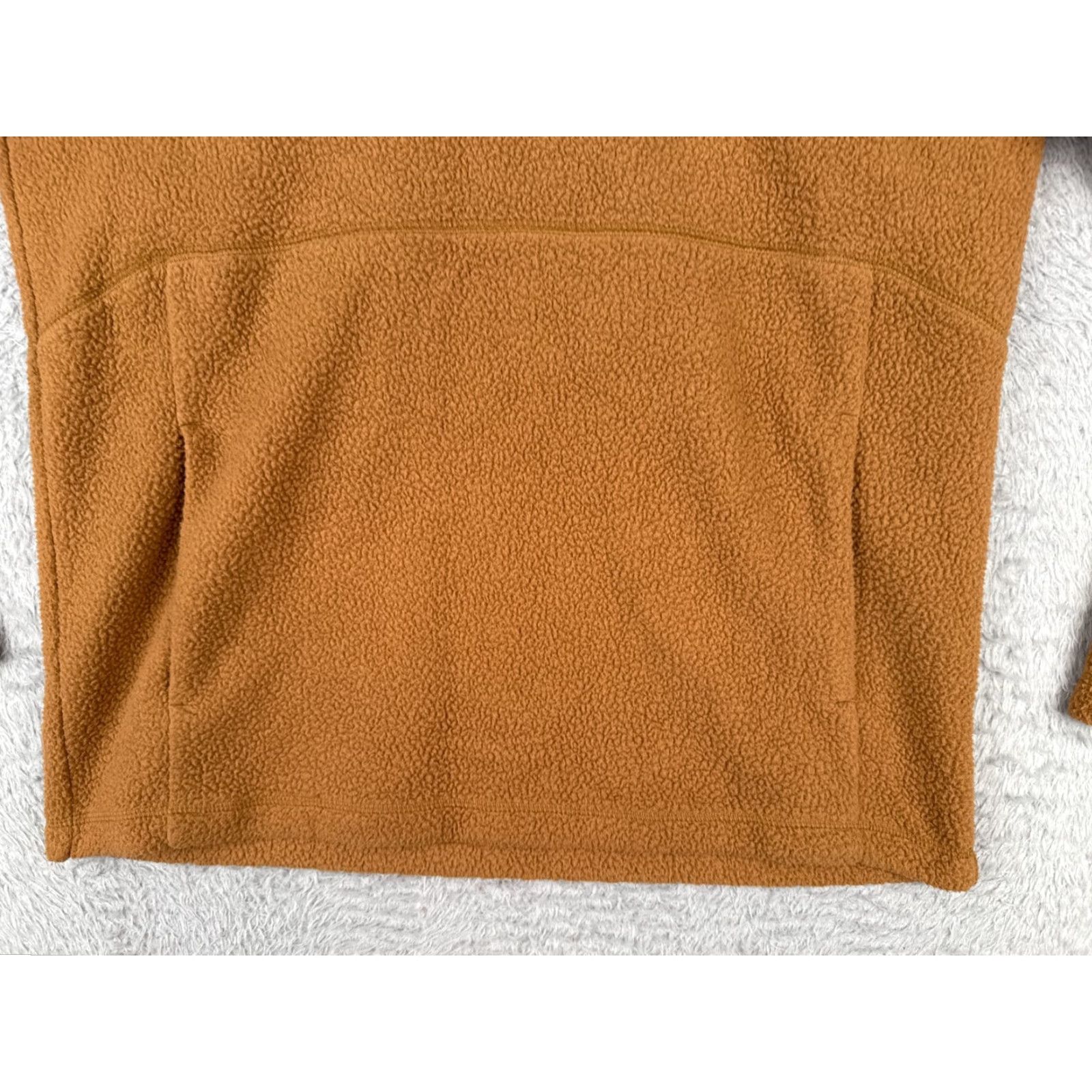 Vintage Columbia Mens Sweater Pullover Hoodie 1/4 Zip Front Pocket Fleece Brown M Casual Outdoor Classic Size US M / EU 48-50 / 2 - 5 Thumbnail