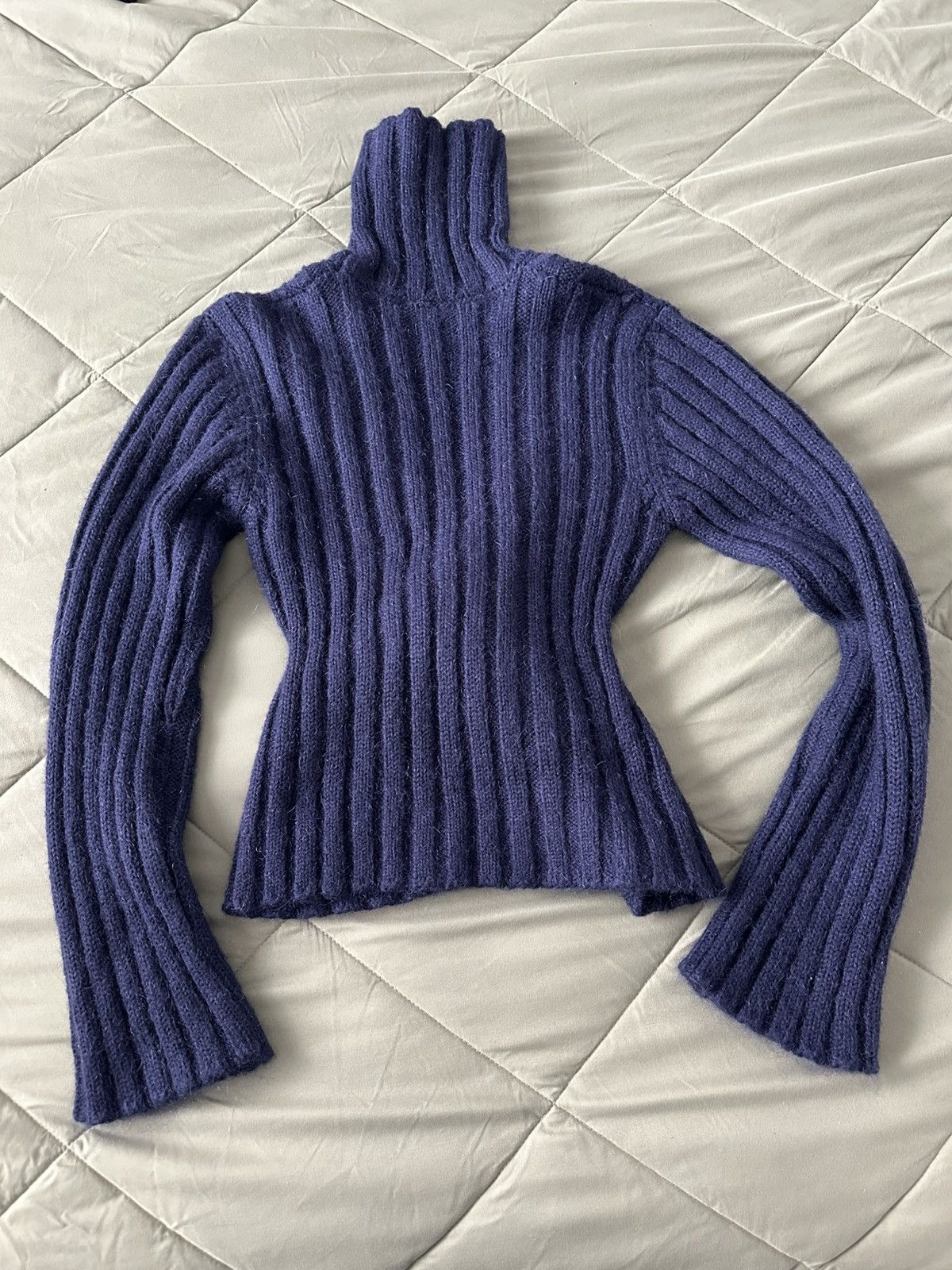 Area Twisted Knit Turtleneck Sweater Size M / US 6-8 / IT 42-44 - 5 Thumbnail