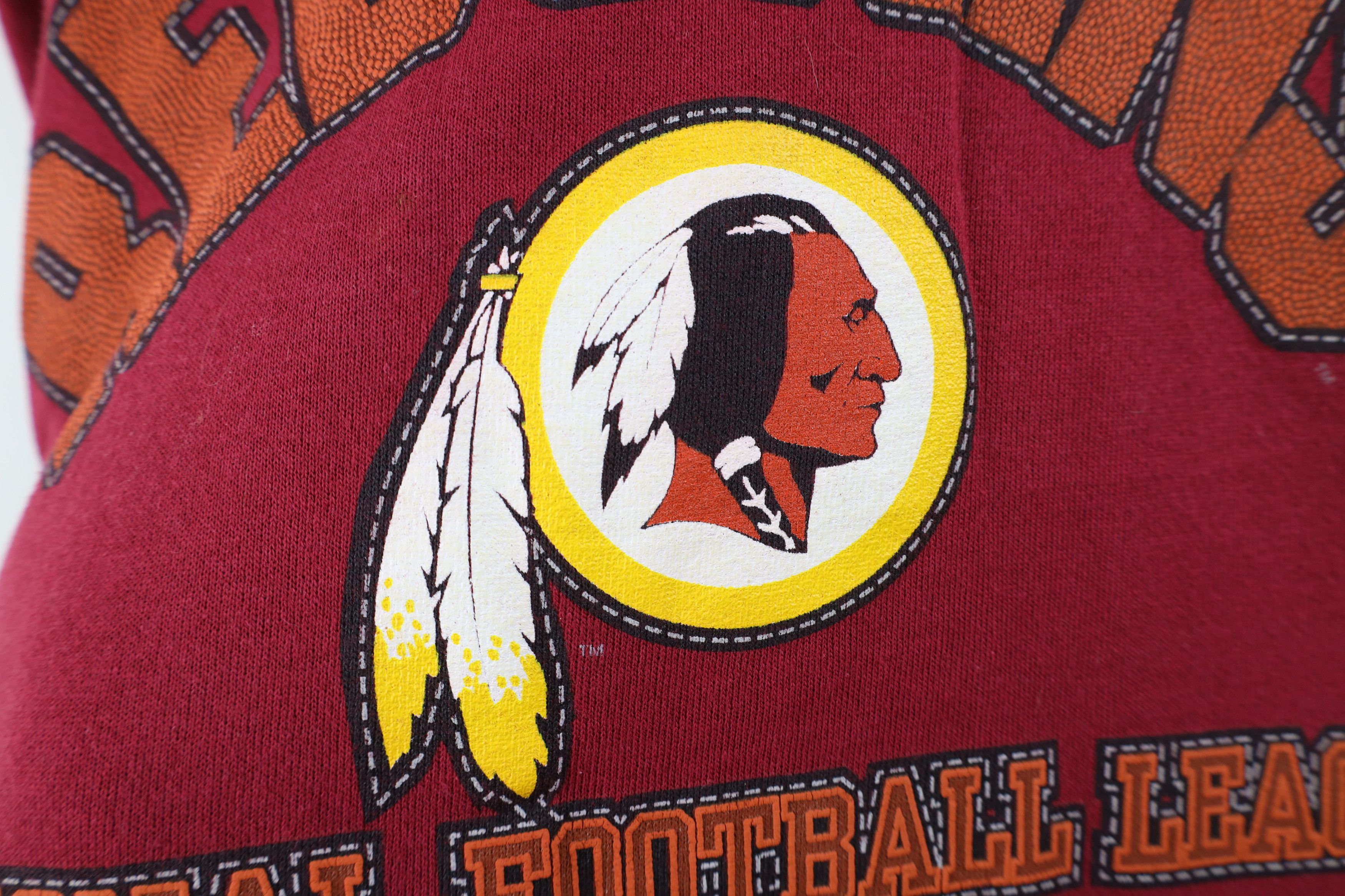 Vintage Vintage 90s Spell Washington Redskins Football Sweatshirt Size US XL / EU 56 / 4 - 6 Thumbnail