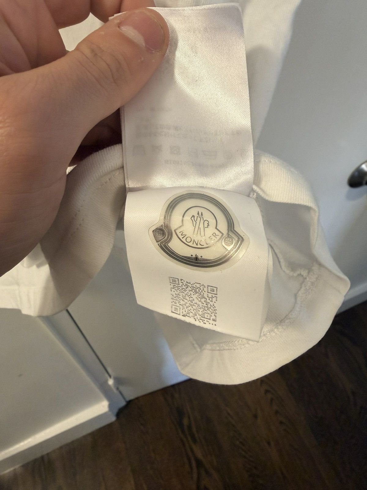 Moncler Moncler T-Shirt with logo Size US XL / EU 56 / 4 - 6 Thumbnail