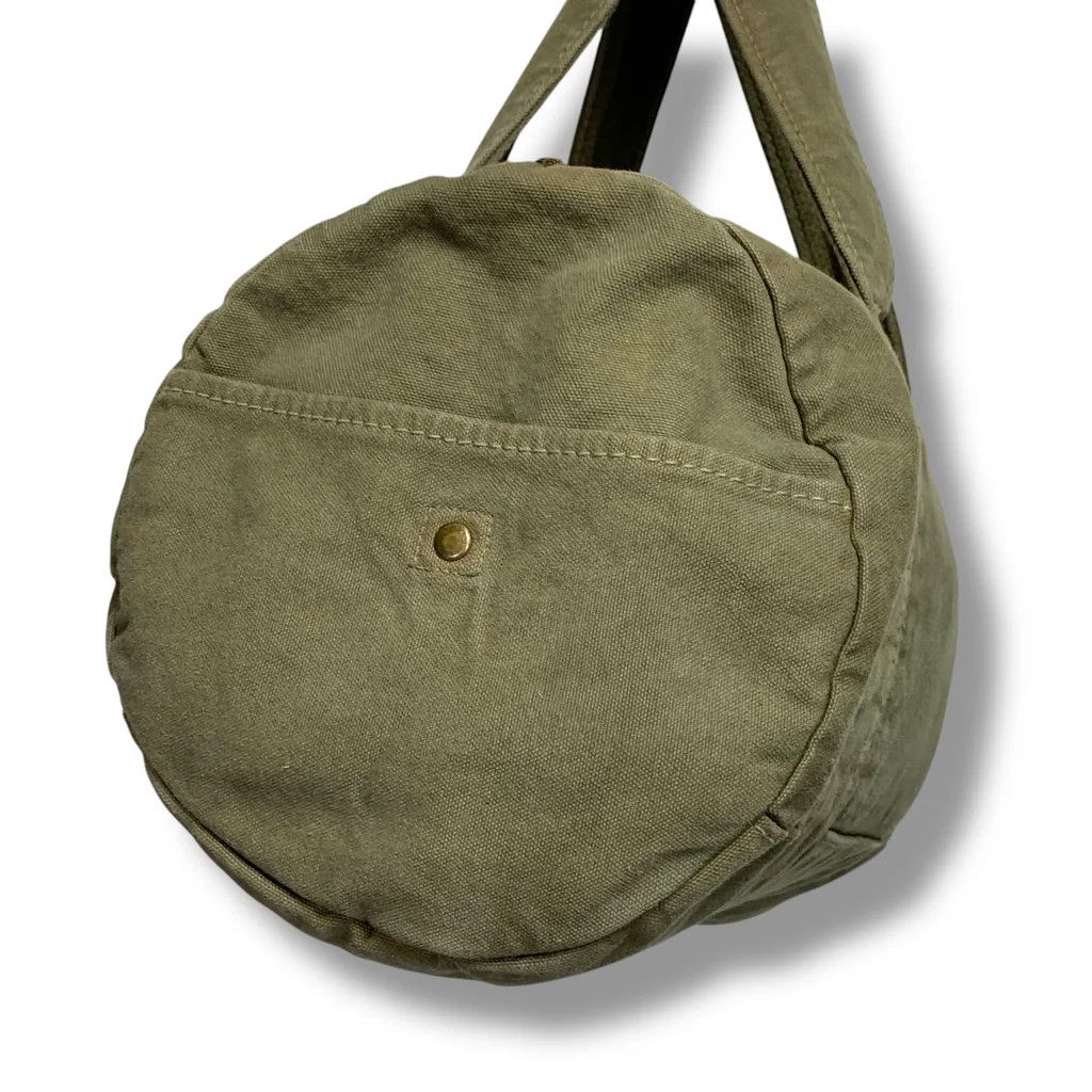 Kapital [OS] Winday Canvas Duffle Bag in Olive Size ONE SIZE - 9 Thumbnail