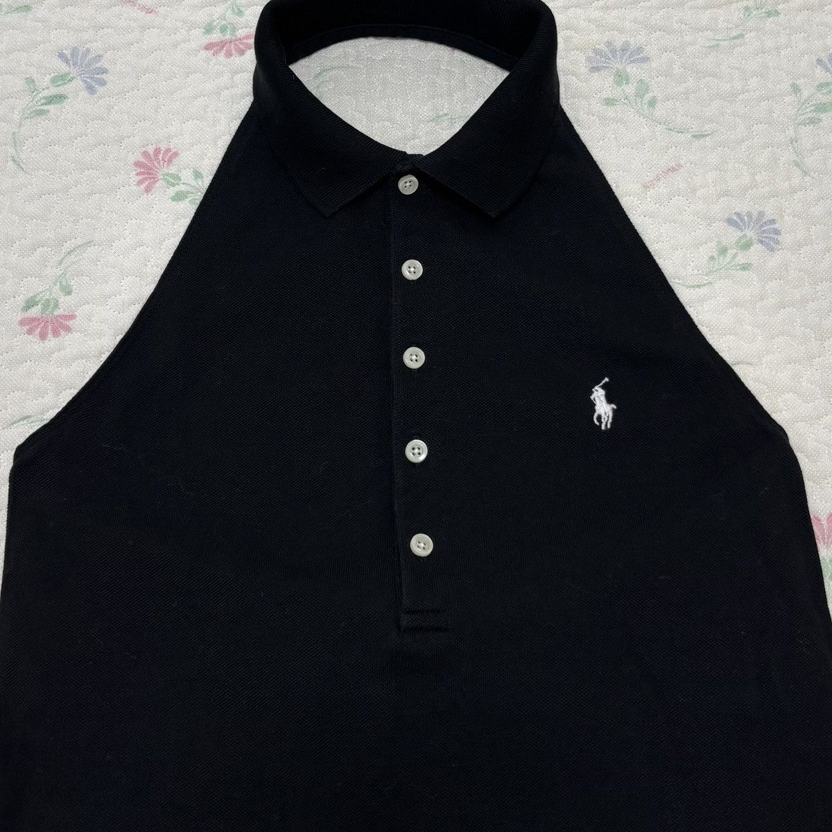 Polo Ralph Lauren Polo Ralph Lauren Halter Polo Shirt Size M / US 6-8 / IT 42-44 - 2 Thumbnail