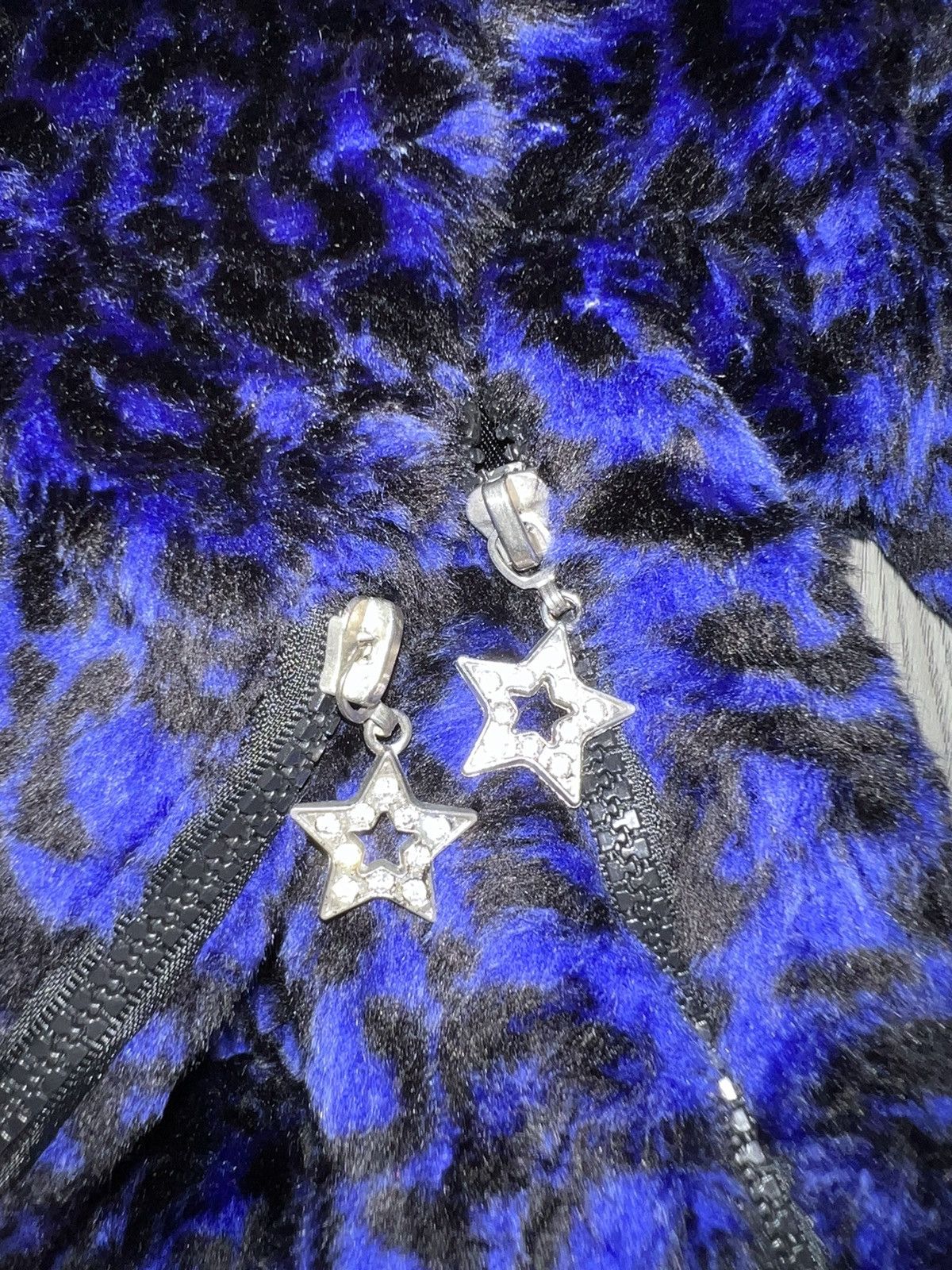 Japanese Brand JSG leopard fur cat ear hoodie zip ★☆ Size ONE SIZE - 9 Thumbnail
