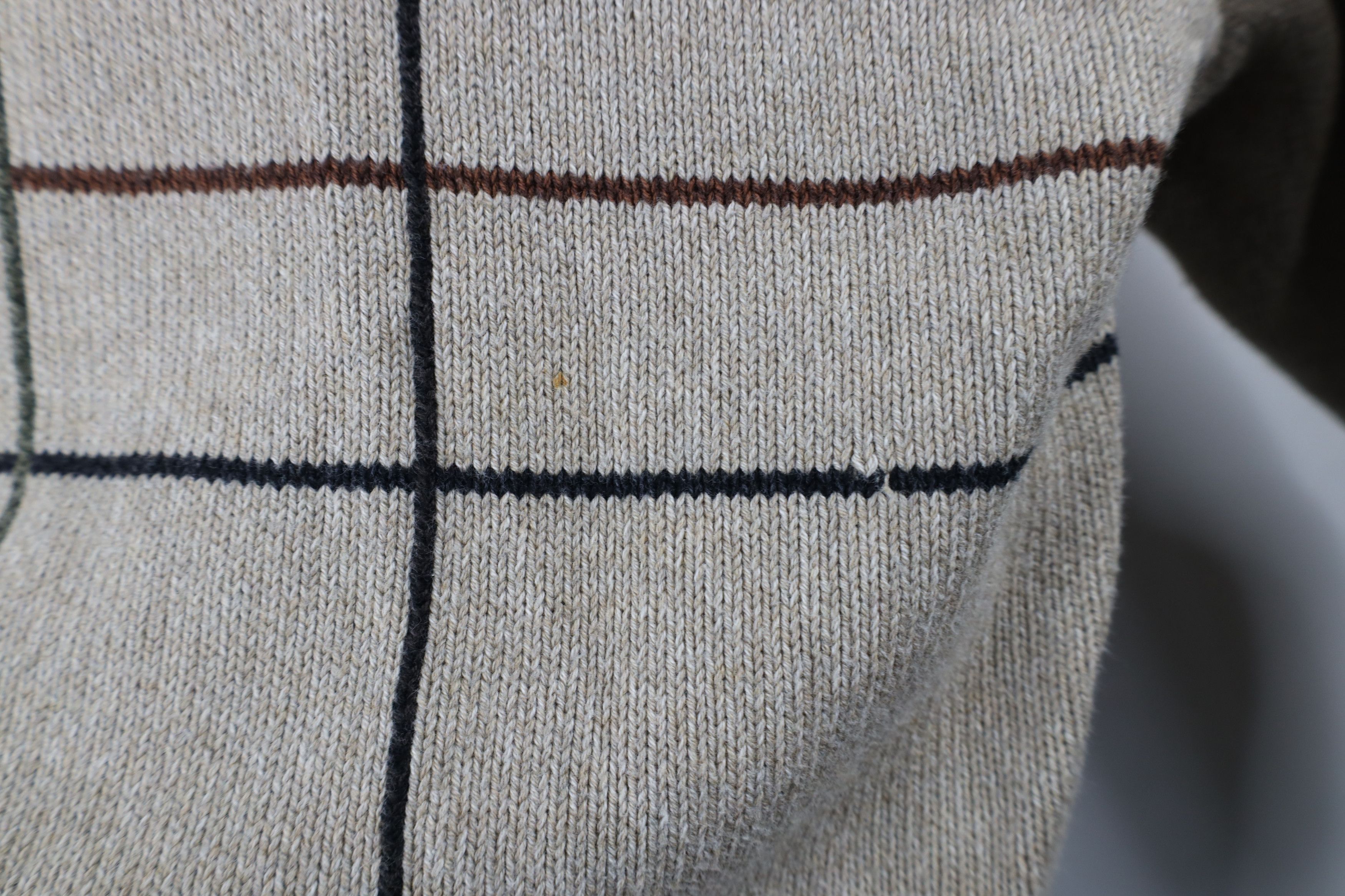 Vintage Vintage 90s Streetwear Striped Knit Crewneck Sweater Size US XXL / EU 58 / 5 - 6 Thumbnail