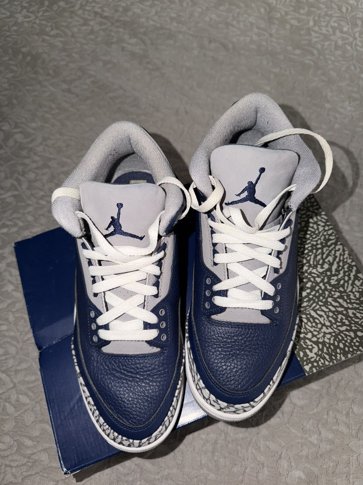 Jordan Brand Air Jordan 3 Retro 'Georgetown' Size US 8.5 / EU 41-42 - 3 Thumbnail