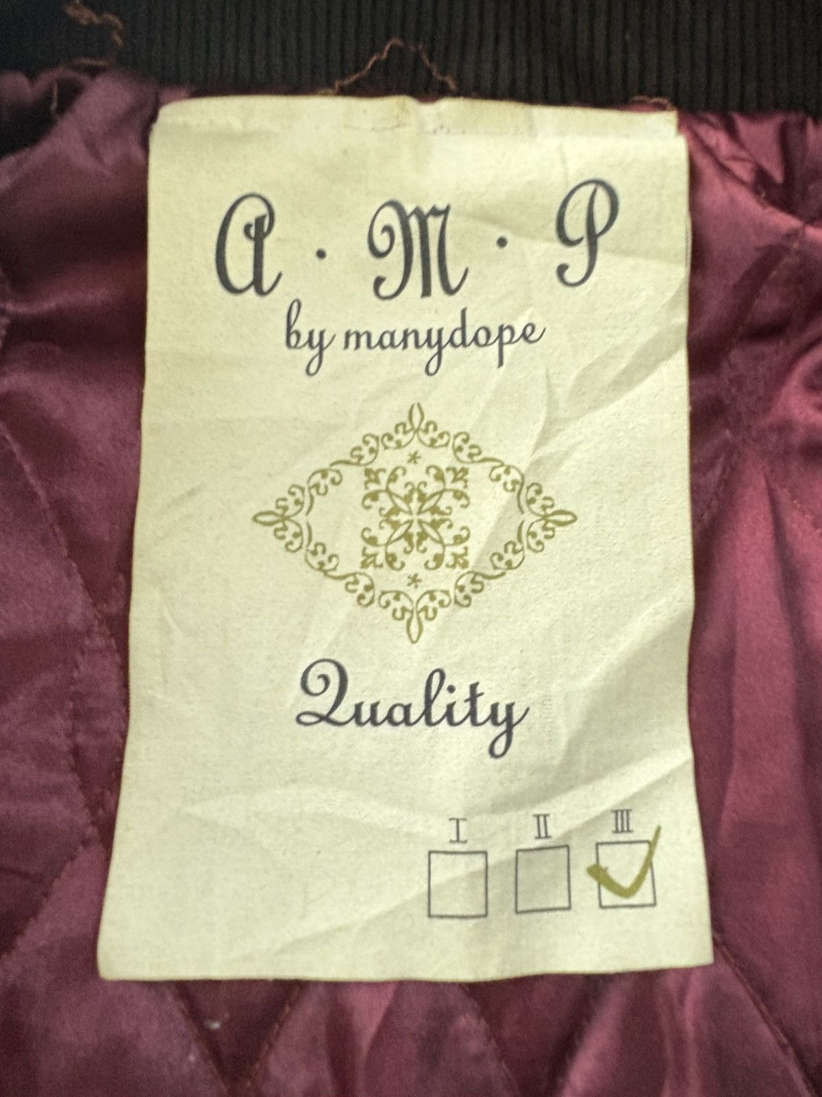 14th Addiction AMP Manydope Corduroy Bomber Issey Miyake Patchwork Style Size US M / EU 48-50 / 2 - 8 Thumbnail