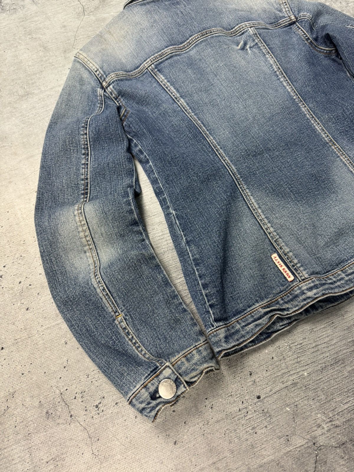 Miss Sixty Vintage Y2K Miss Sixty Denim Biker Jacket Washed Avantgarde Size L / US 10 / IT 46 - 11 Thumbnail