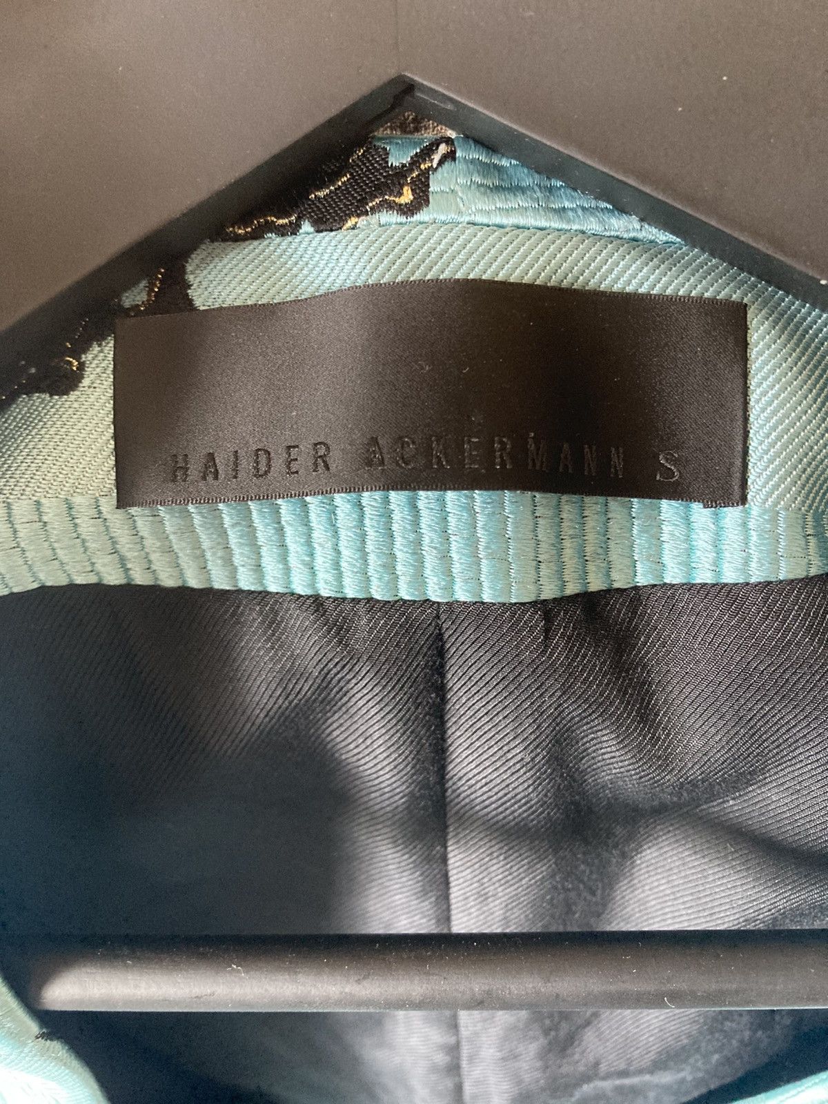 Haider Ackermann FW18 Turquoise Kimono S Size US S / EU 44-46 / 1 - 8 Thumbnail