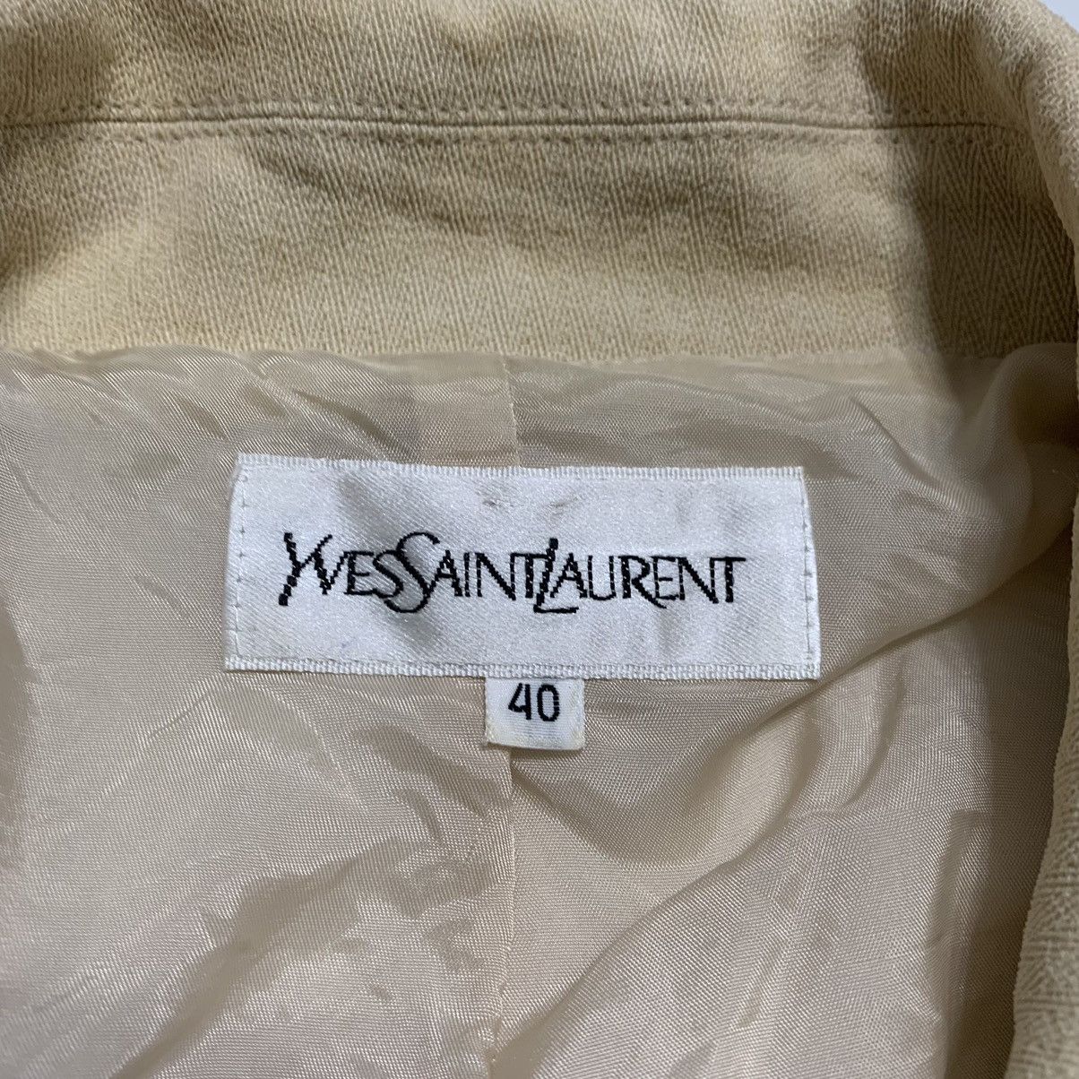 Yves Saint Laurent Yves Saint Laurent Double Breast Jacket Size S / US 4 / IT 40 - 12 Thumbnail