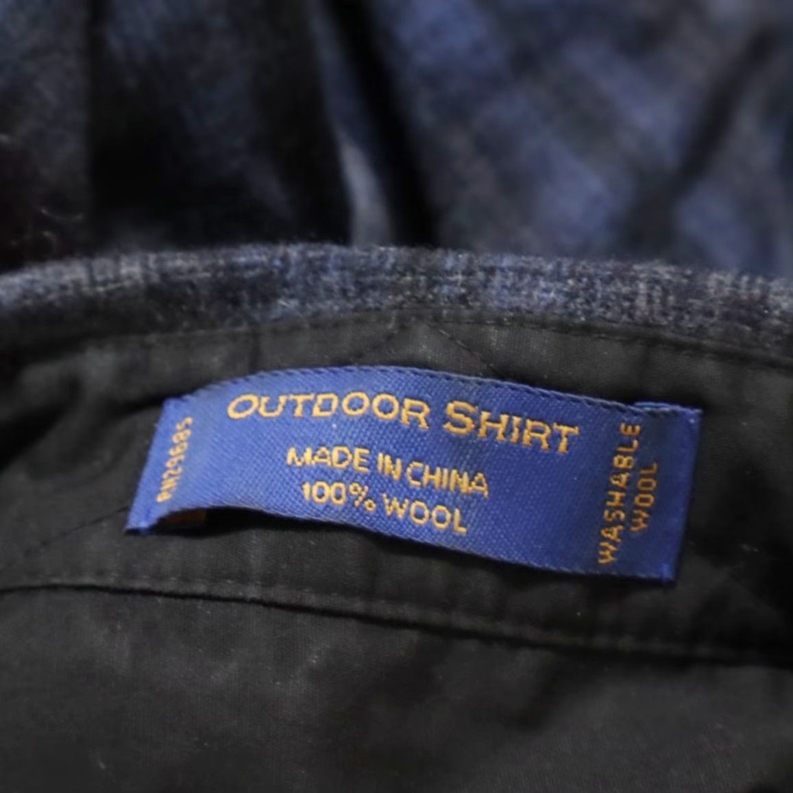 Pendleton Pendleton Outdoor Shirt Wool Plaid Long Sleeve Button Up Shirt Blue Men's M Size US M / EU 48-50 / 2 - 7 Thumbnail