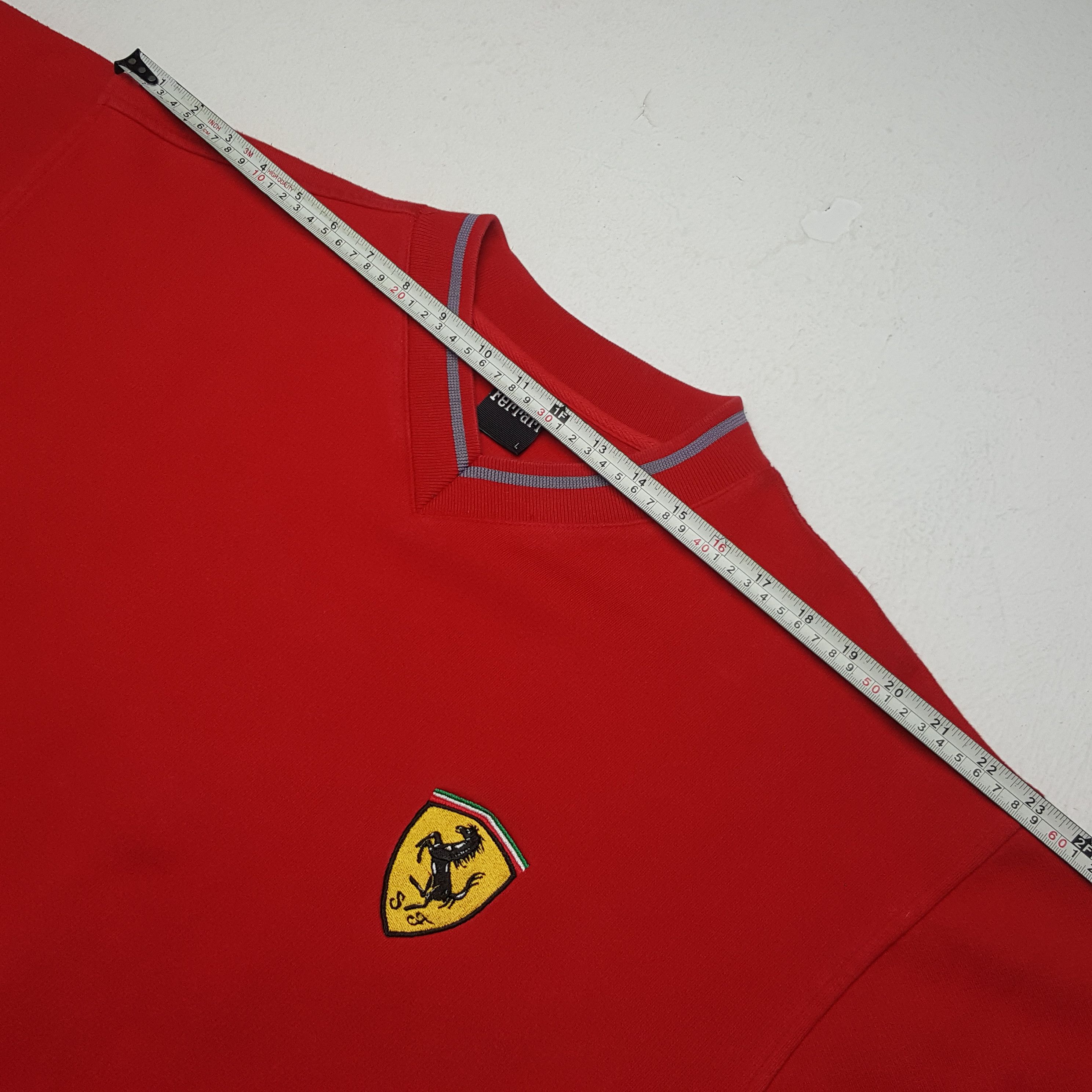 Ferrari × Vintage Vintage Ferrari Racing Sweatshirt Size US L / EU 52-54 / 3 - 6 Thumbnail