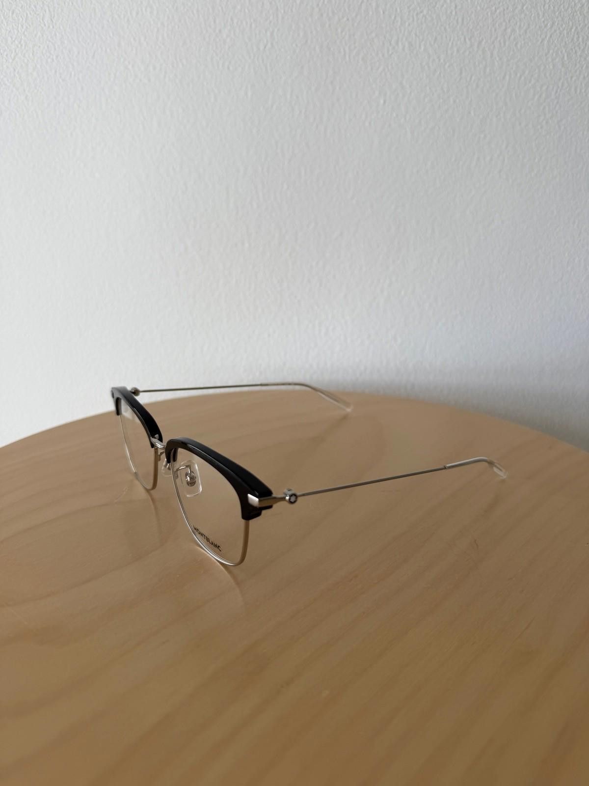 Montblanc New montblanc optical glasses frames eyeglasses MB0141OK 001 Size ONE SIZE - 3 Thumbnail