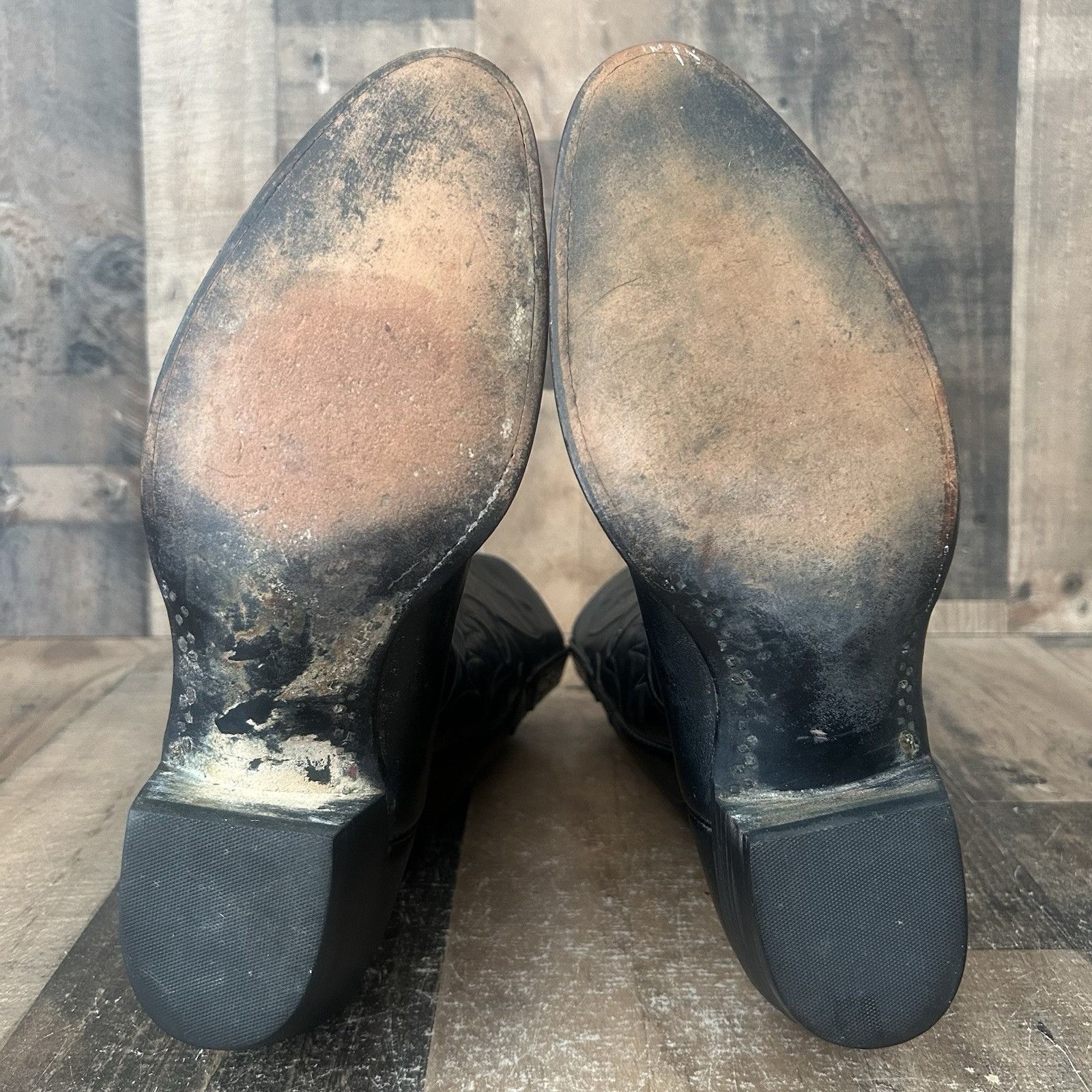 Lucchese Lucchese Classics L681584 Black Cowboy Boots Womens 10.5 B Size US 10.5 / IT 40.5 - 3 Thumbnail