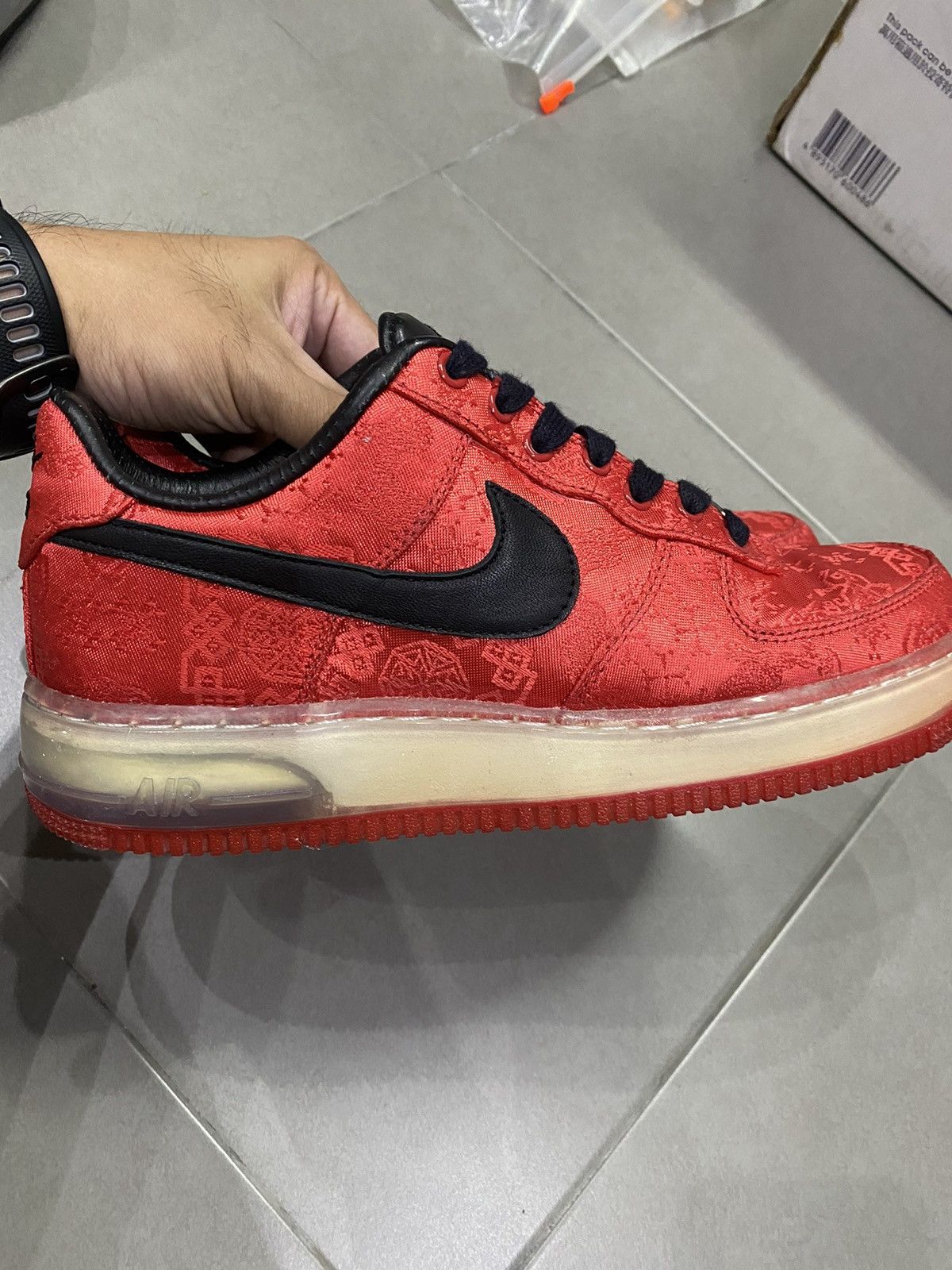 CLOT × Nike Nike Air Force 1 Clot af1 rare ueno supreme travis 8.5 42 Size US 8.5 / EU 41-42 - 4 Thumbnail