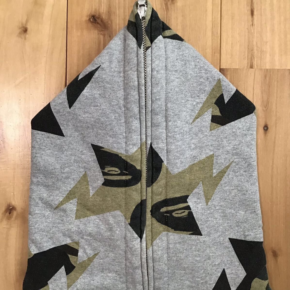 Bape × Nigo BAPE Sta full zip hoodie a bathing ape STAR NIGO BAPESTA Size US L / EU 52-54 / 3 - 3 Thumbnail