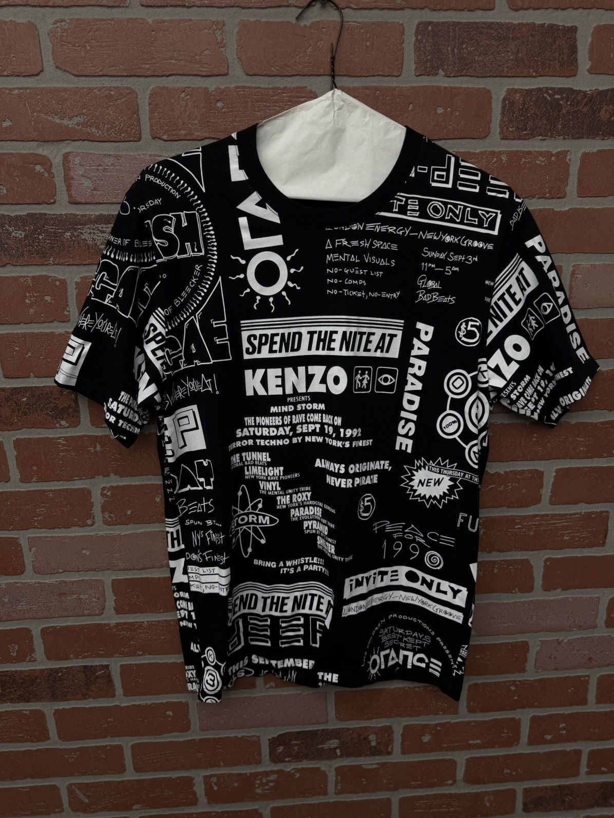 Kenzo Kenzo Men’s Tee Shirt Multi Logo Size Large 🧼 Size US L / EU 52-54 / 3 - 1 Thumbnail