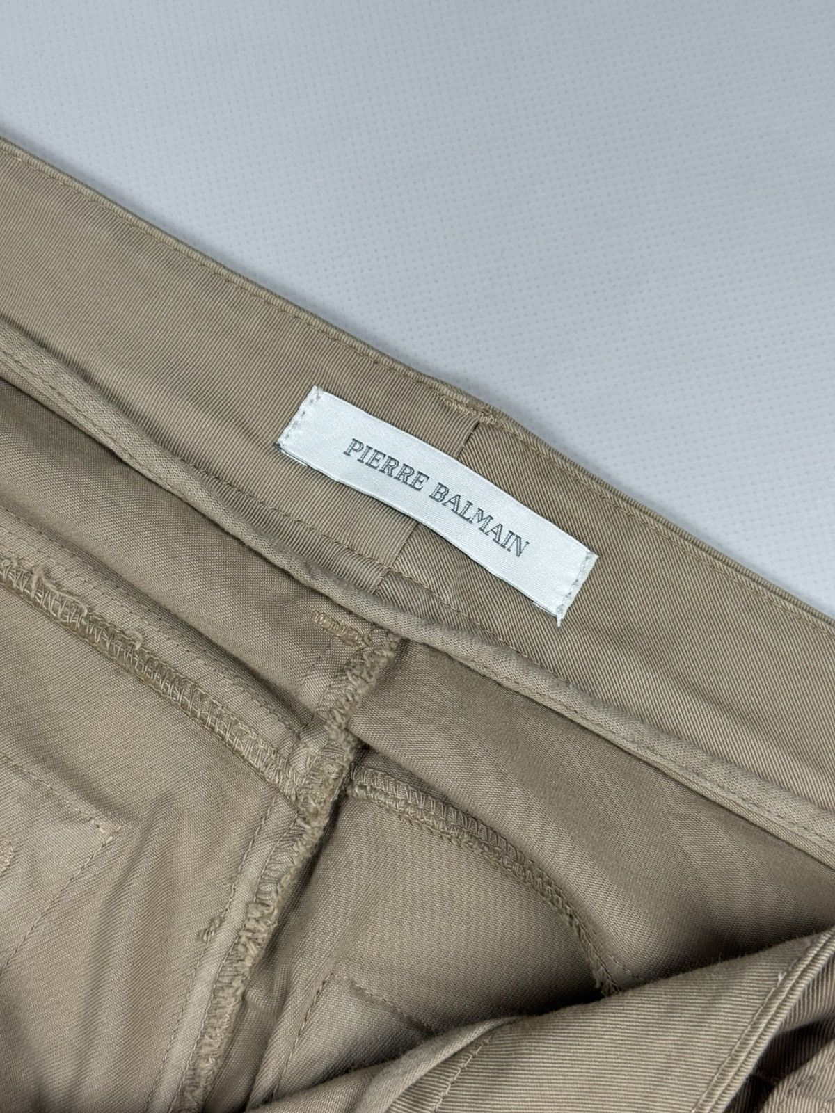 Pierre Balmain Pierre Balmain Ladies Ankle Zip Biker Chino Pants Trousers Size 28" / US 6 / IT 42 - 12 Thumbnail