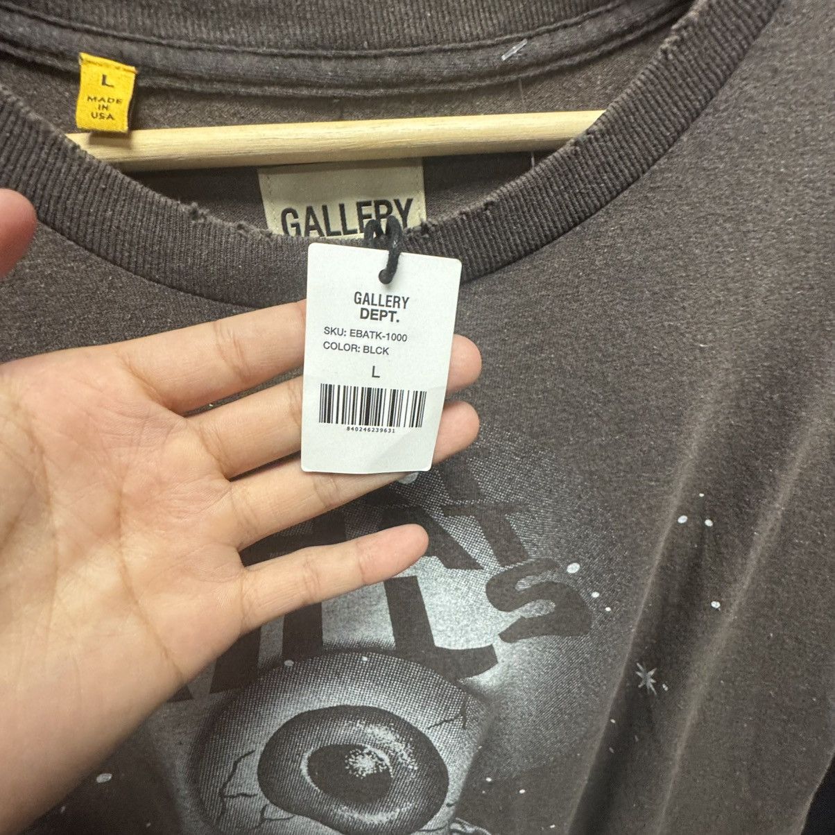 Gallery Dept. Gallery Dept. ATK Rod T-Shirt Faded Black Size US L / EU 52-54 / 3 - 6 Thumbnail