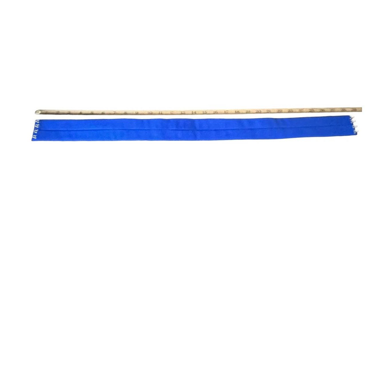 Other Handmade Blue canvas fabric pearl bridal belt Size ONE SIZE - 7 Thumbnail
