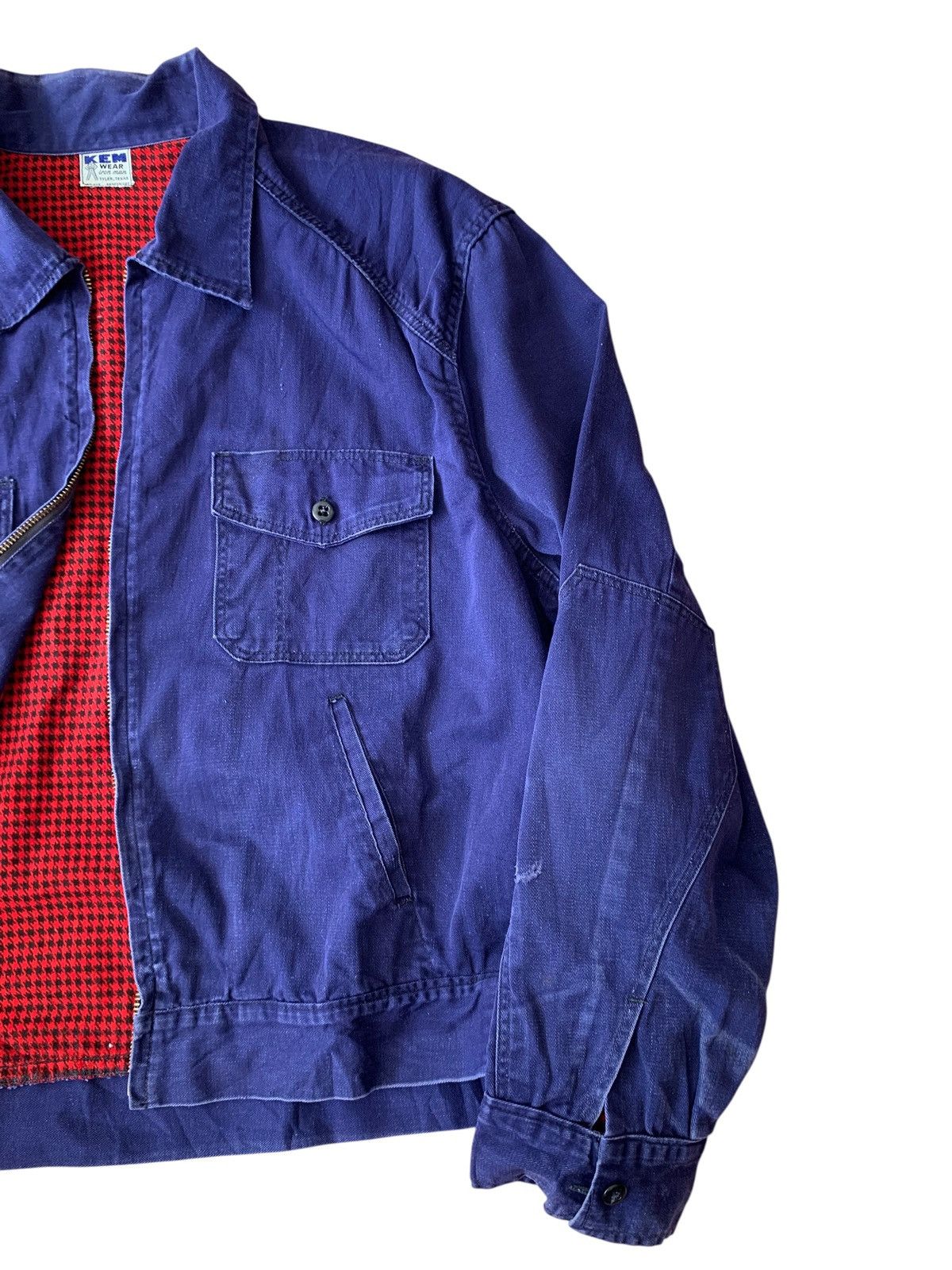 Vintage 🔥VTG 50s KEM IRON WORKS MECHANIC JACKETS Size US L / EU 52-54 / 3 - 4 Thumbnail