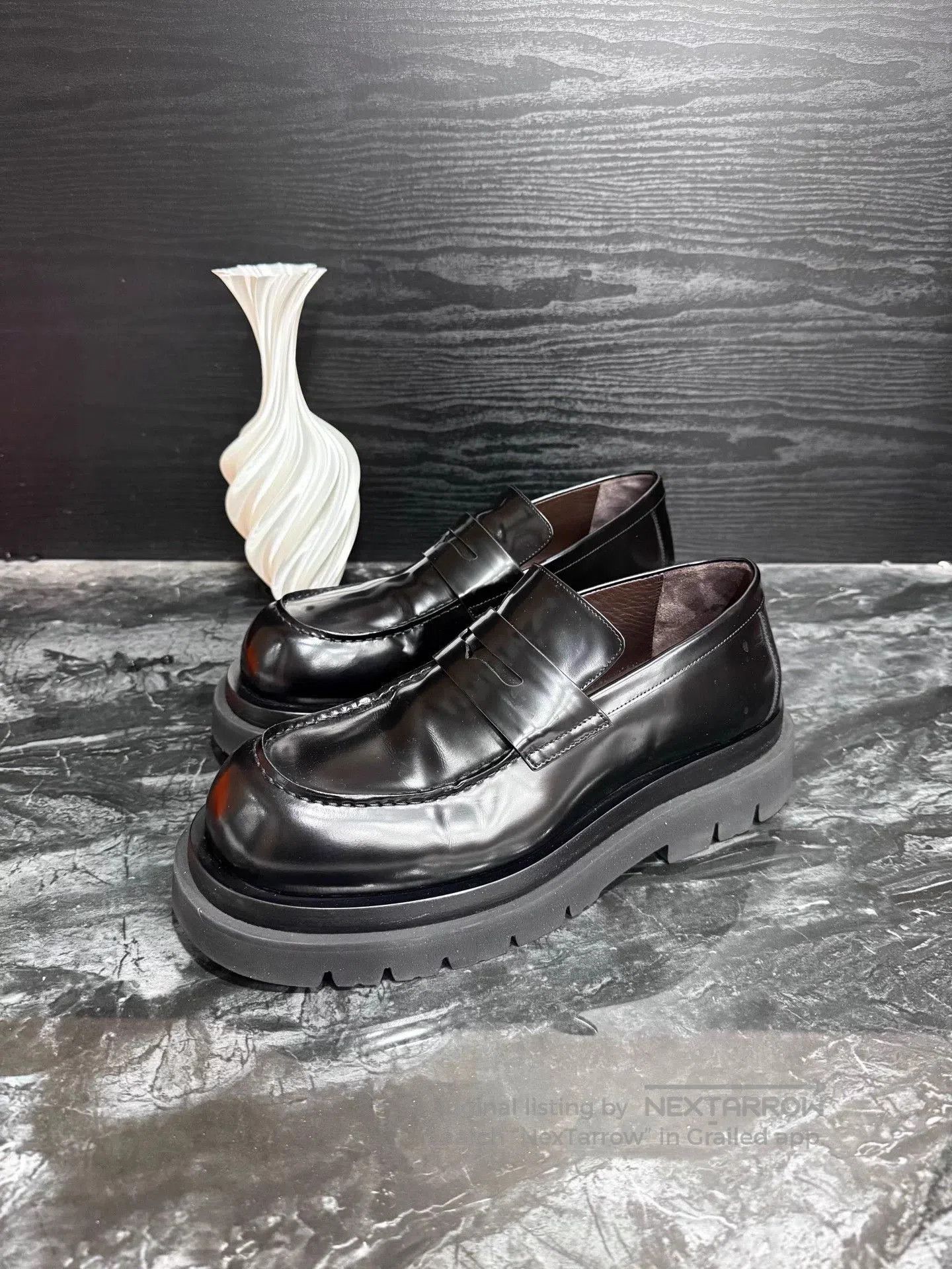 Bottega Veneta FINAL PRICE BV Stilt Platform Derby Clear Sole 43
