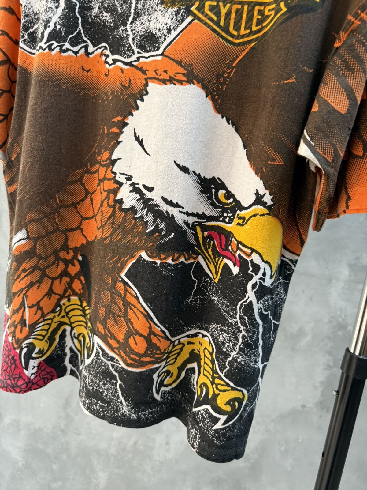 Harley Davidson Vintage 1992 Harley Davidson Bike Week AOP Eagle T Shirt USA Size US L / EU 52-54 / 3 - 8 Thumbnail