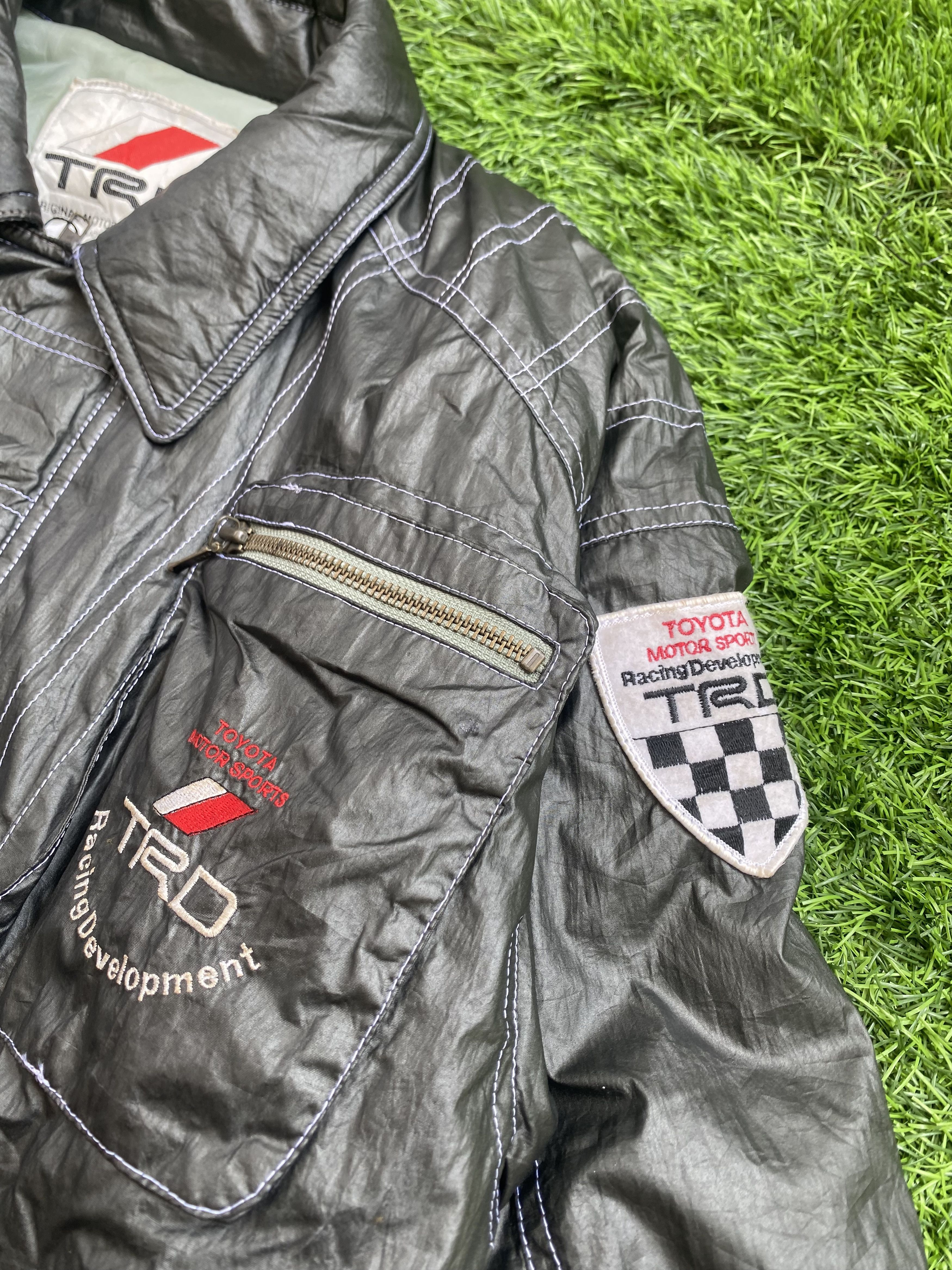 Gear for Sports Rare Vintage TRD Toyota Racing Bikers Jacket Size US M / EU 48-50 / 2 - 4 Thumbnail