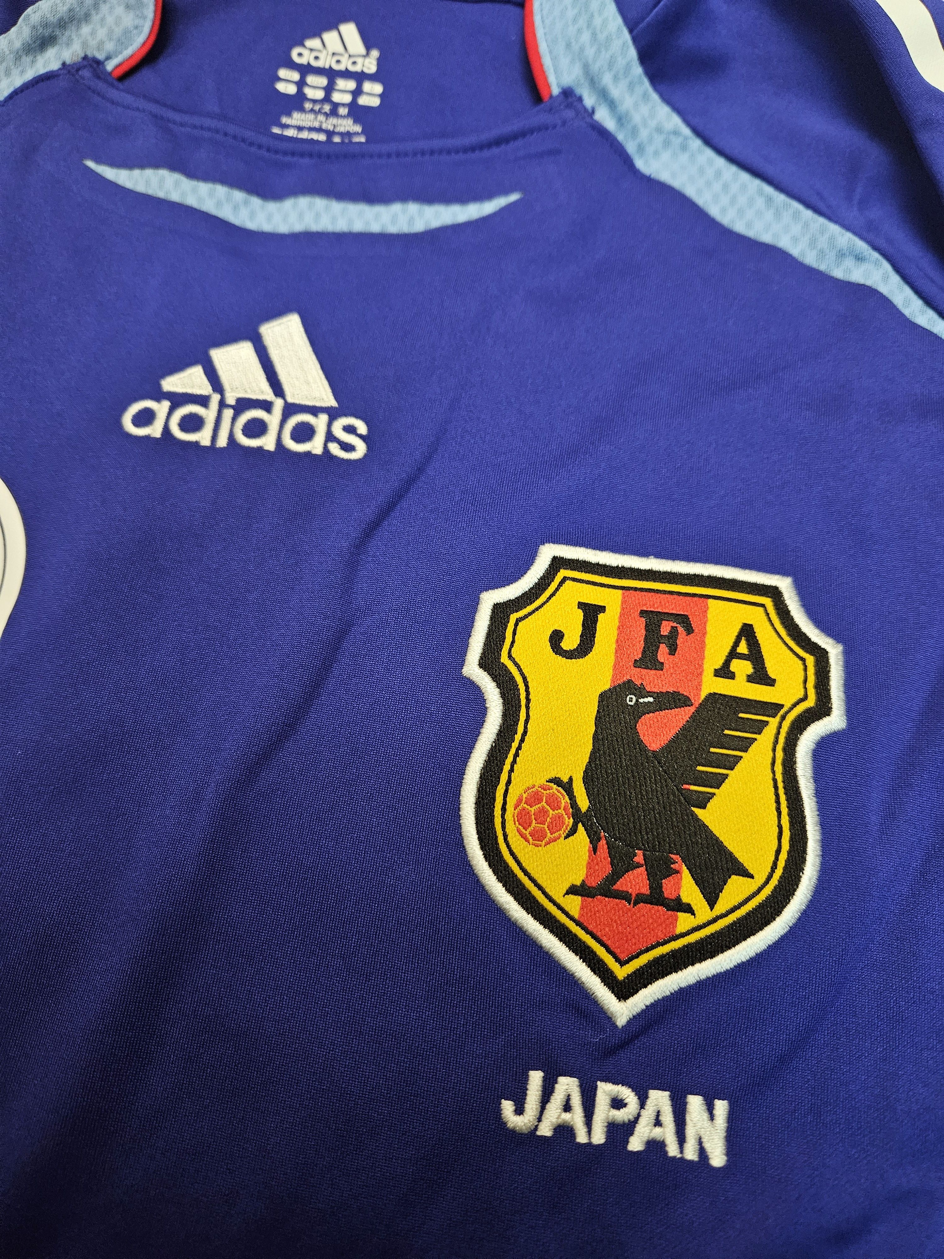 Adidas Match issue Japan 2006 home jersey #10 Nakamura formotion Size US M / EU 48-50 / 2 - 8 Thumbnail