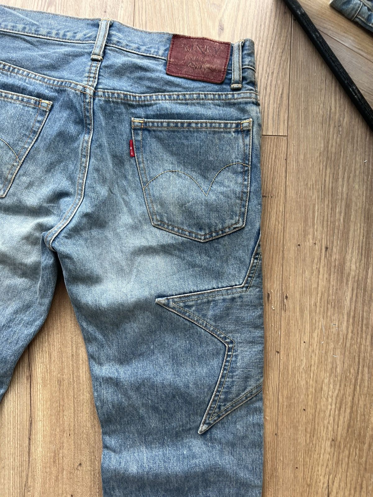 Hysteric Glamour HYSTERIC GLAMOUR STAR PATCH LOGO RARE Y2K JEANS ARCHIVE Size US 30 / EU 46 - 5 Thumbnail
