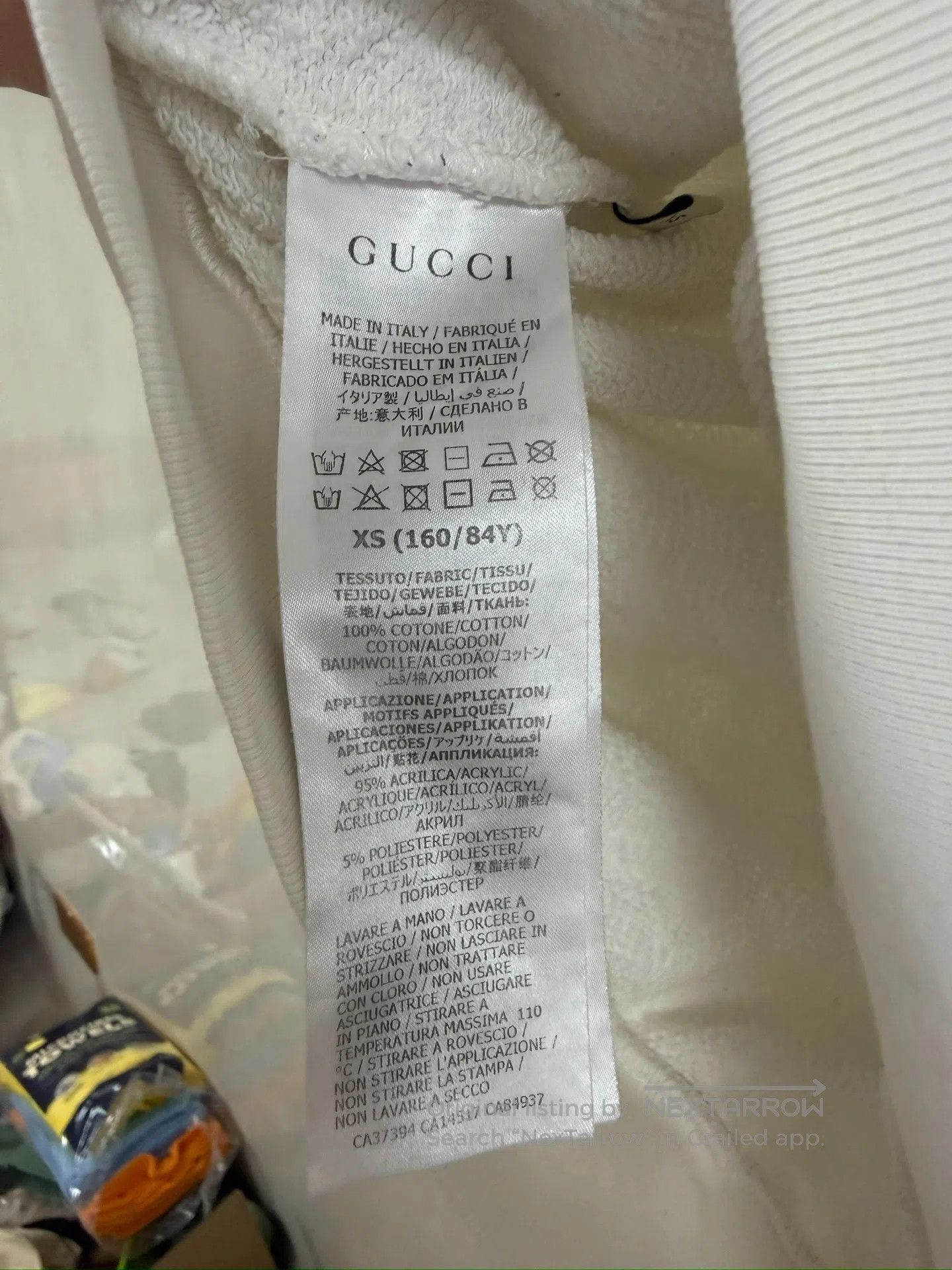 Gucci Guicci Teddy bear sweatshirt| Size US XS / EU 42 / 0 - 4 Thumbnail