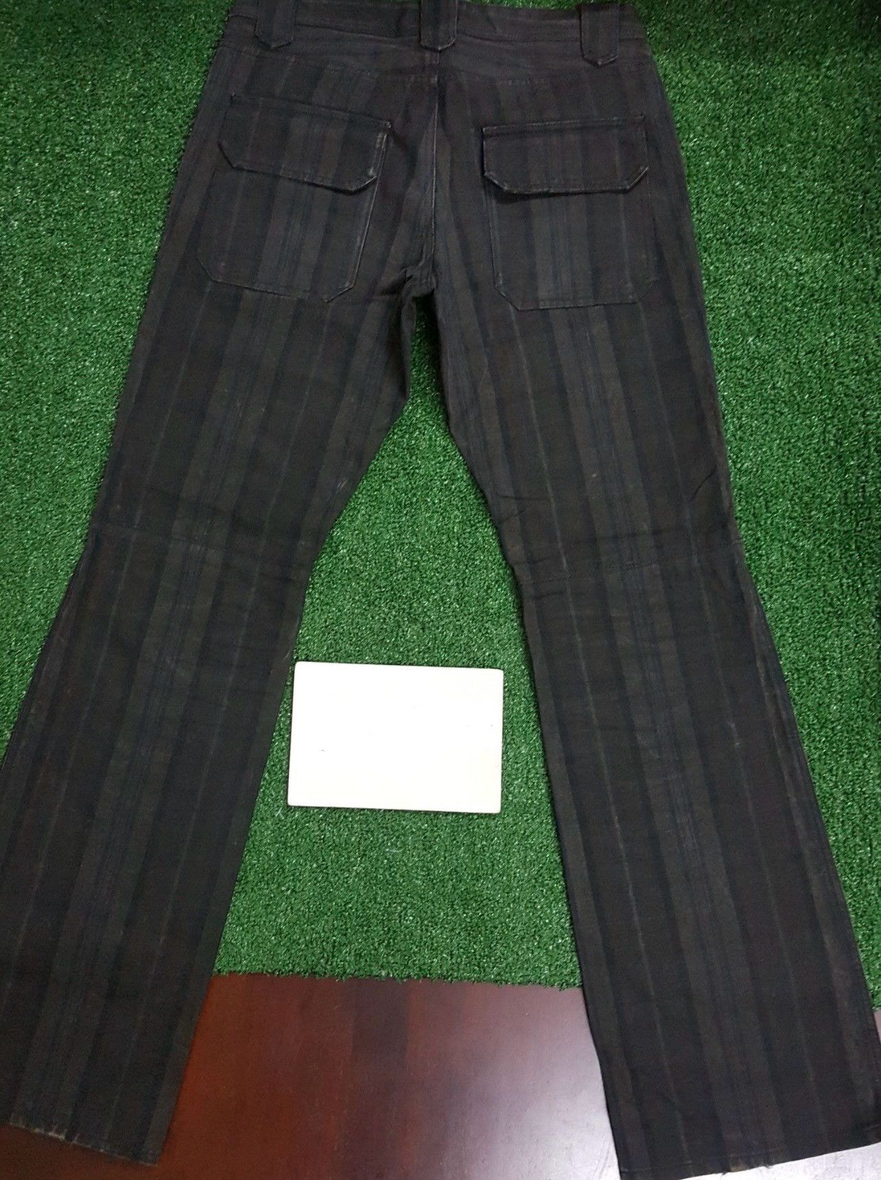 Paul Smith Made in Japan Paul Smith Bootcut Striped Pants Size US 32 / EU 48 - 2 Thumbnail