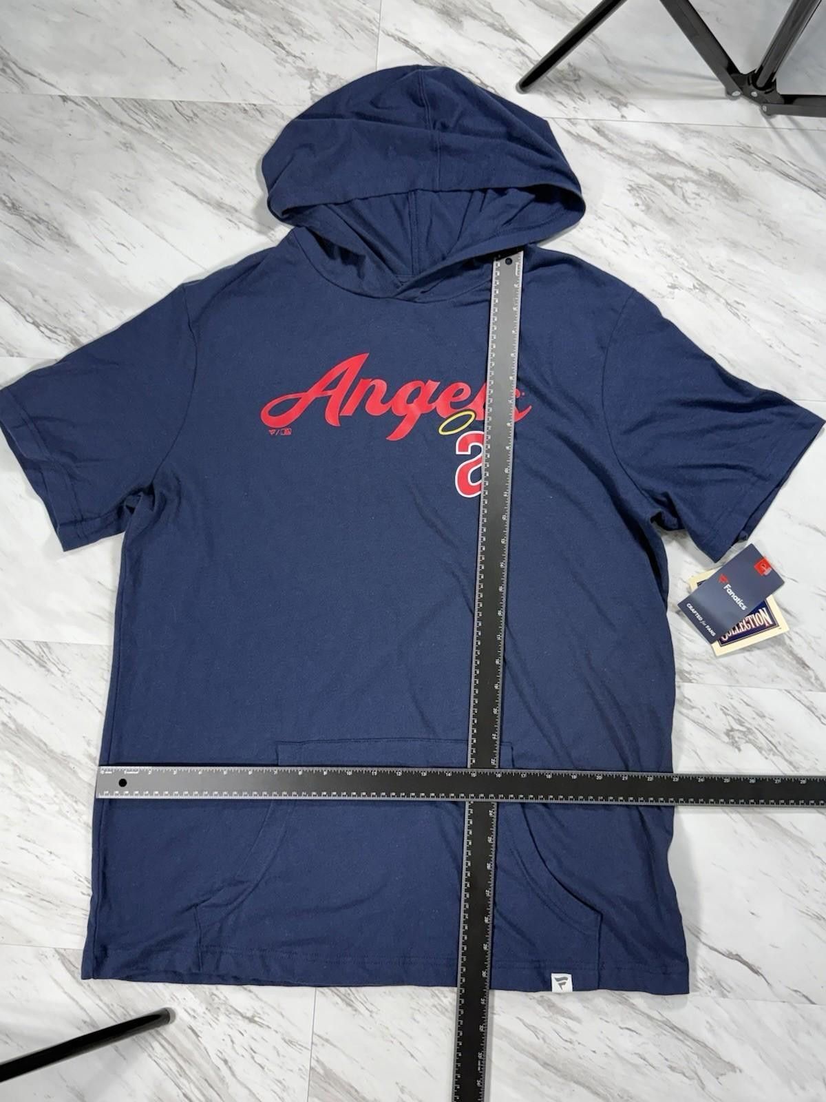 Other Los Angeles Angels Fanatics Cooperstown Hoodie Tee 2XL #8 Size ONE SIZE - 2 Thumbnail