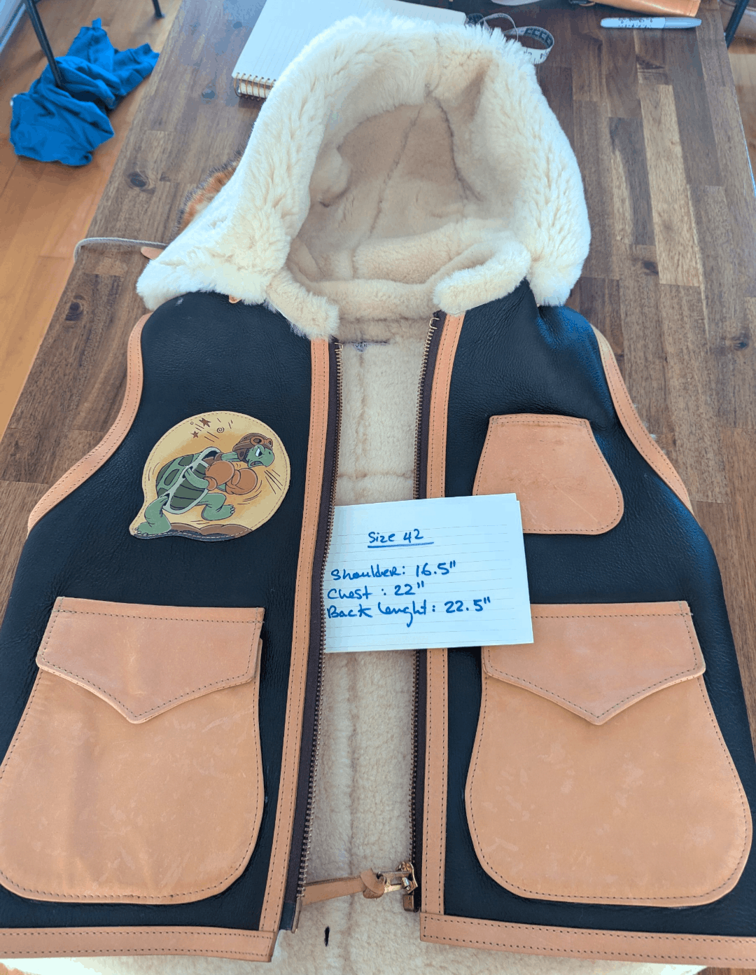 Simmons Bilt Simmons bilt shearling vest Size US M / EU 48-50 / 2 - 2 Thumbnail
