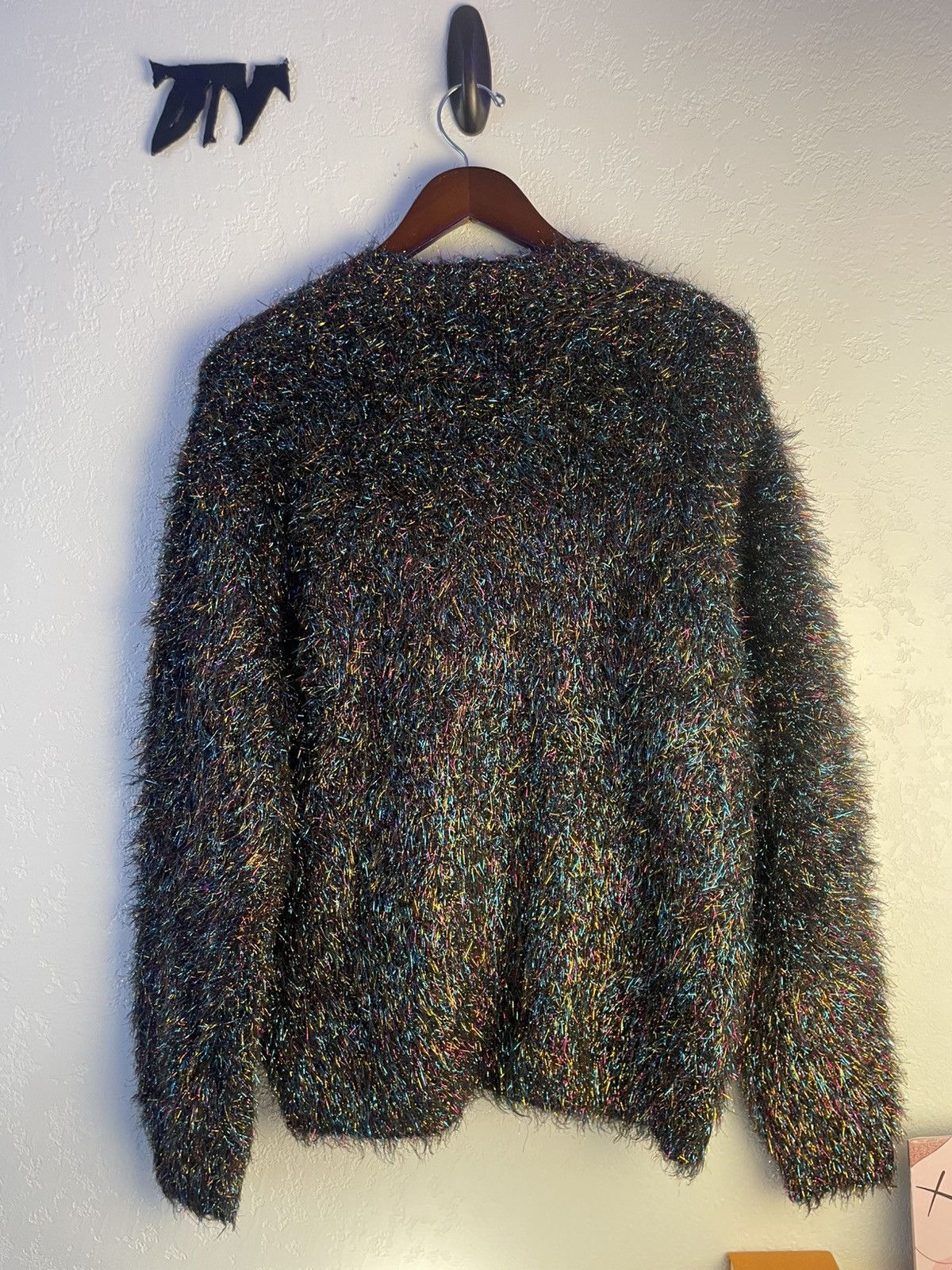 Supreme FW23 sparkle cardigan Size US M / EU 48-50 / 2 - 2 Thumbnail