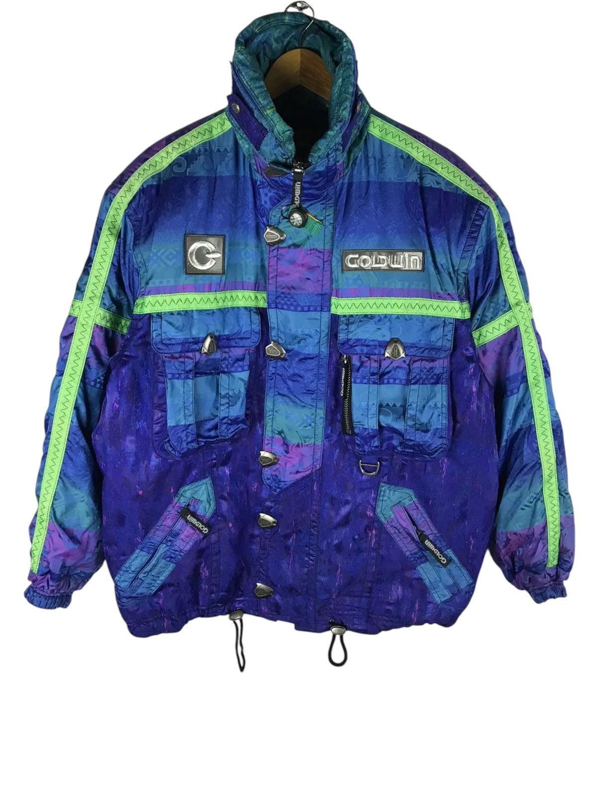 Vintage Goldwin G-8110 Ski Jacket Retro Snowboard Outerwear