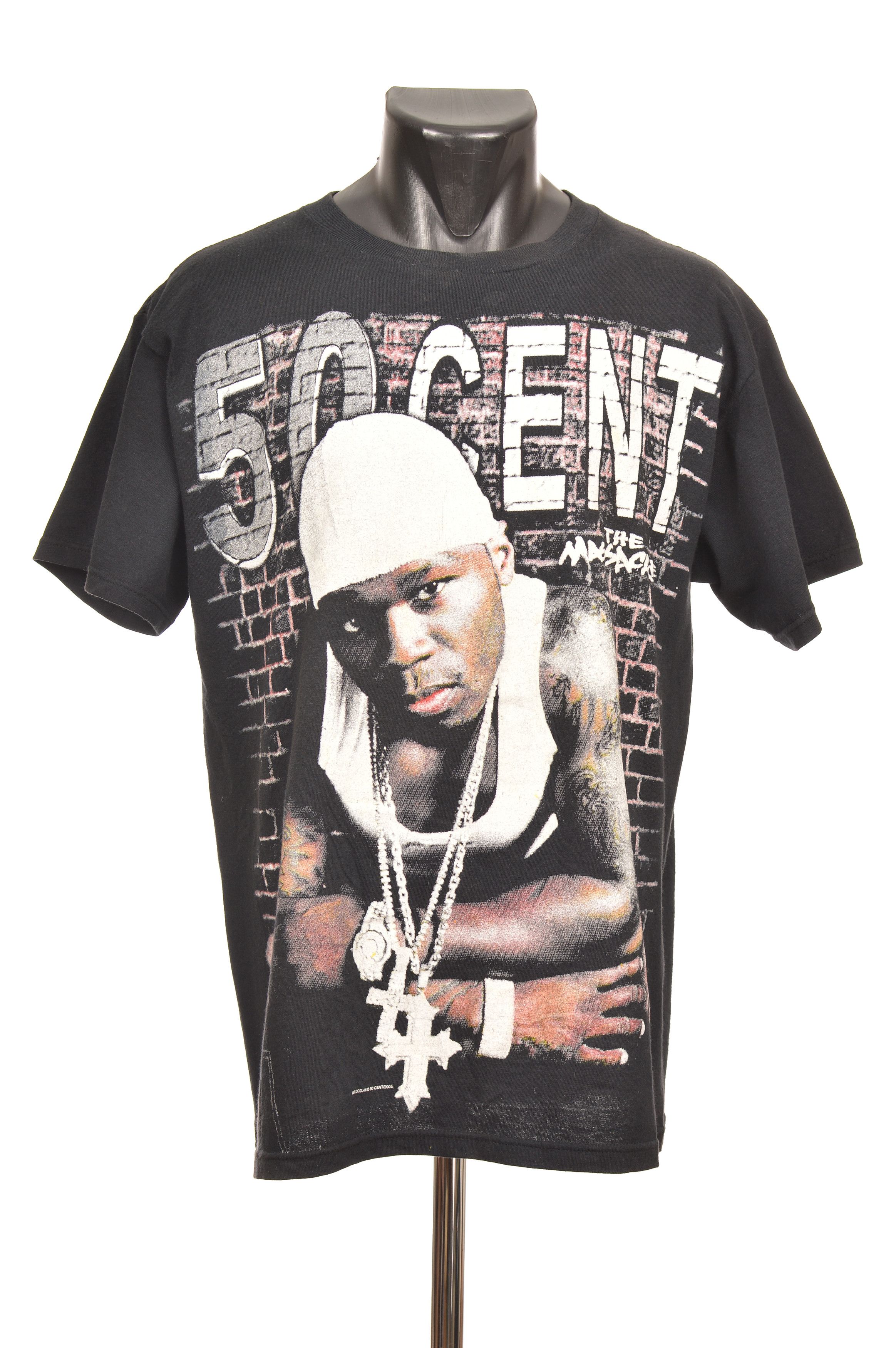 50 Cent Fruit of the Loom 50 Cent The Massacre Vintage 2005 T-Shirt Size US M / EU 48-50 / 2 - 1 Thumbnail