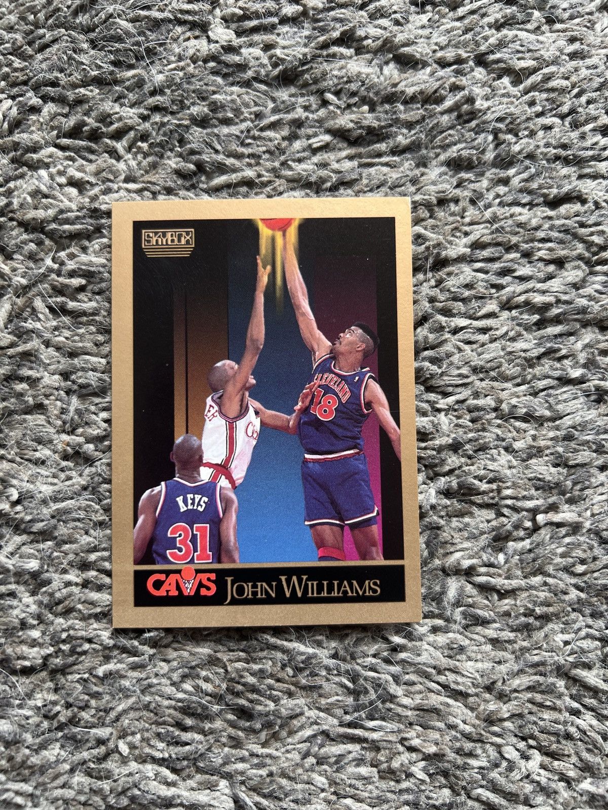 NBA 1990 SkyBox #58 John Williams Card Size ONE SIZE - 1 Thumbnail