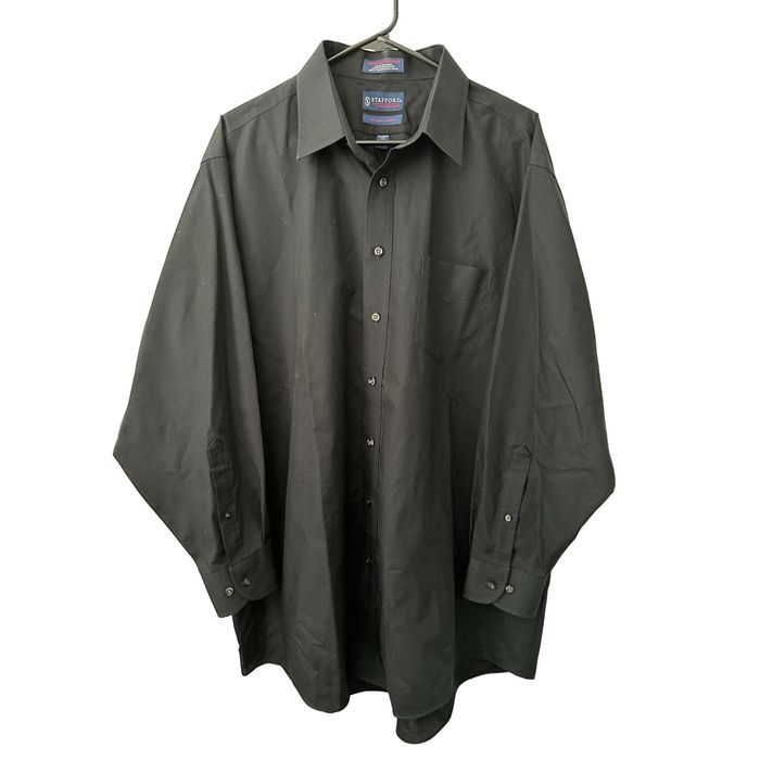 Stafford Stafford Mens Shirt 2X Neck 18 Performance The Super Shirt B ...