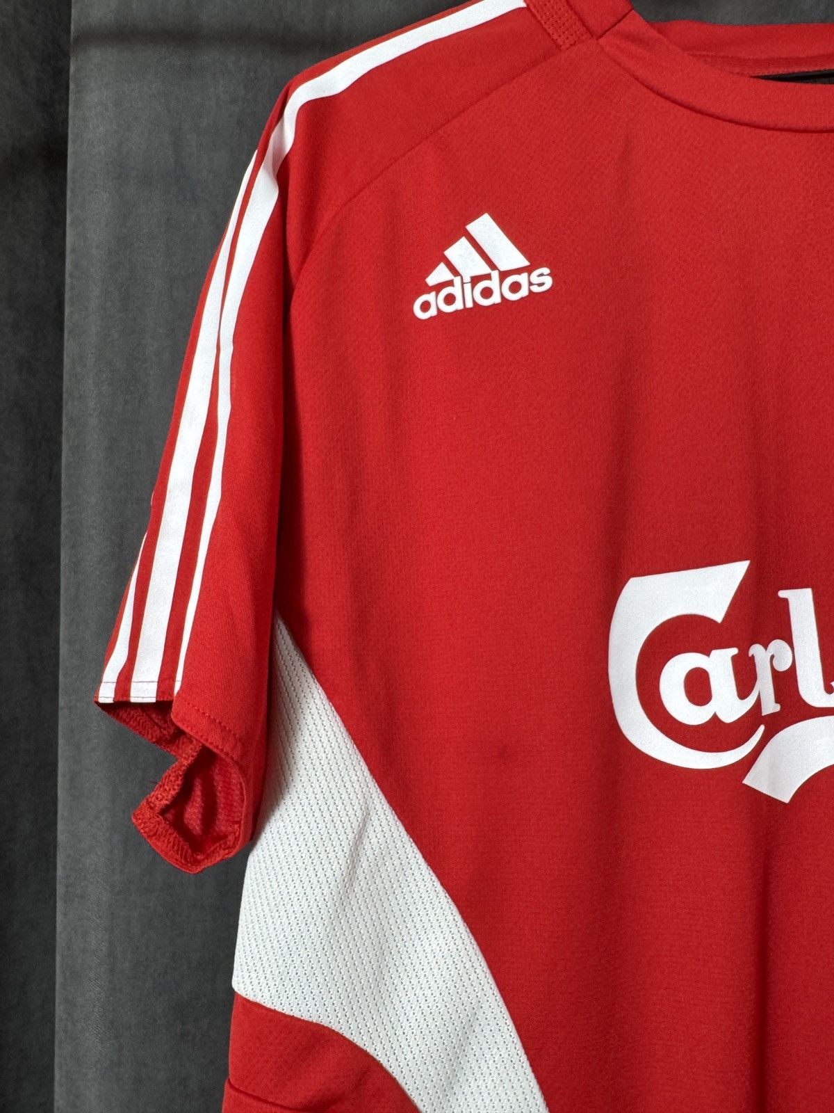 Adidas × Vintage Vintage Adidas Liverpool 2008 2009 Training Shirt Jersey Size US M / EU 48-50 / 2 - 2 Thumbnail